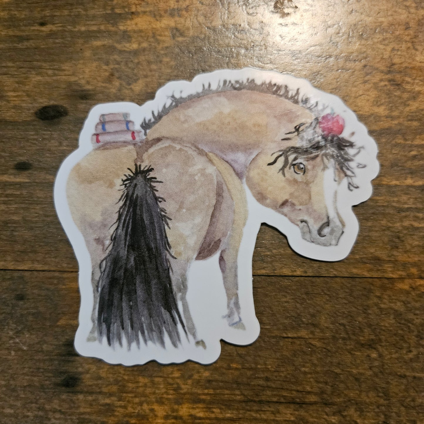 Adorable Chubby Ponies 3" Vinyl Stickers