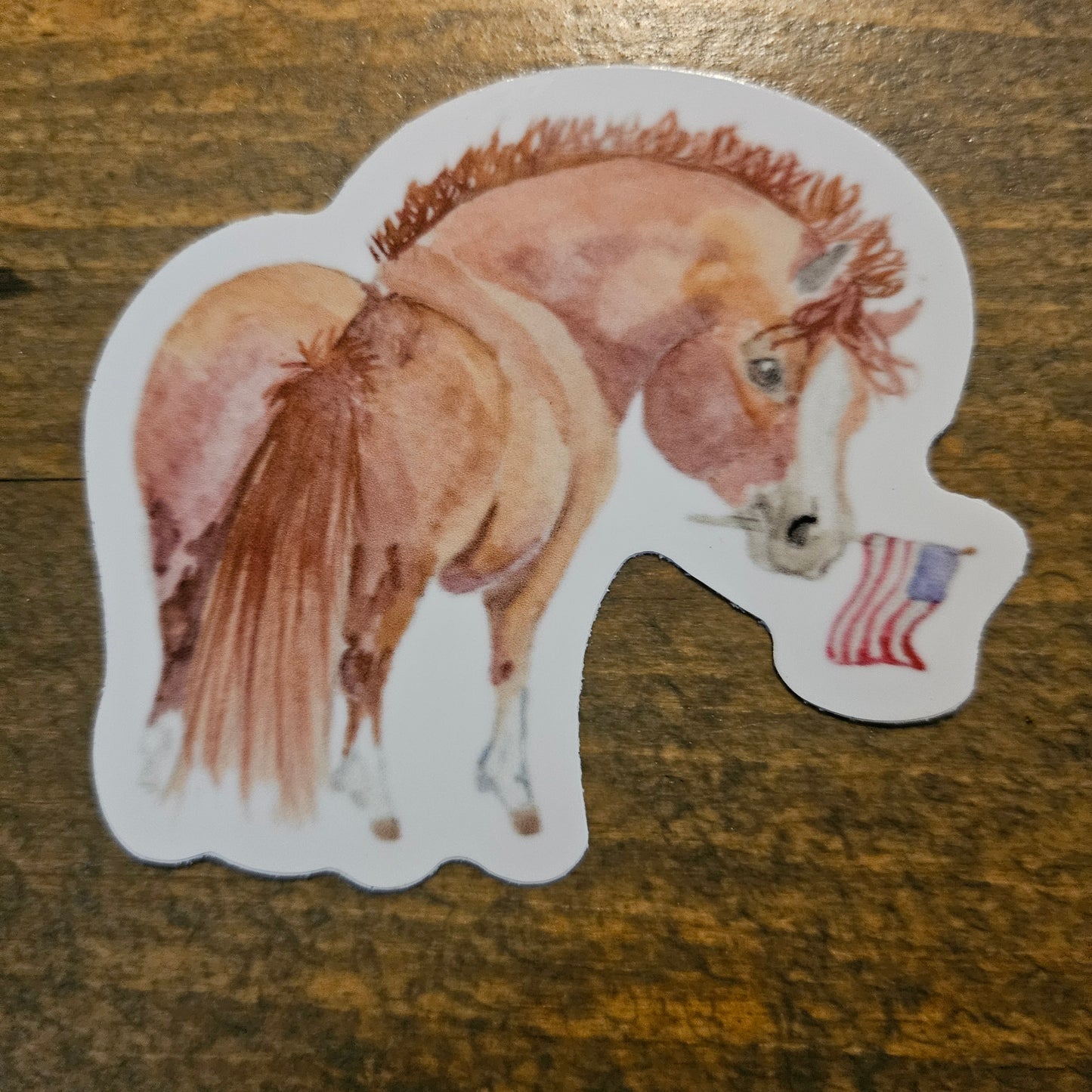 Adorable Chubby Ponies 3" Vinyl Stickers