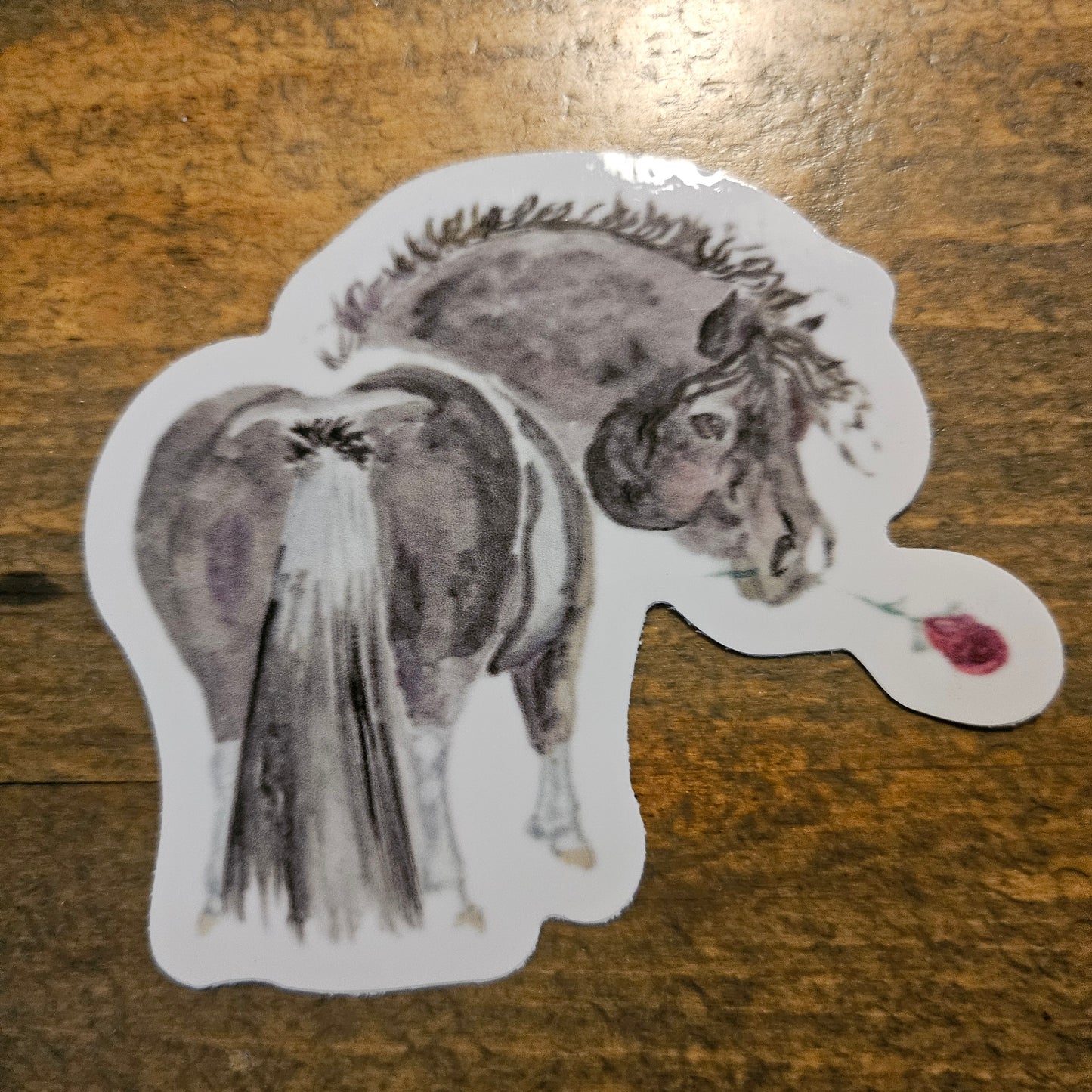 Adorable Chubby Ponies 3" Vinyl Stickers