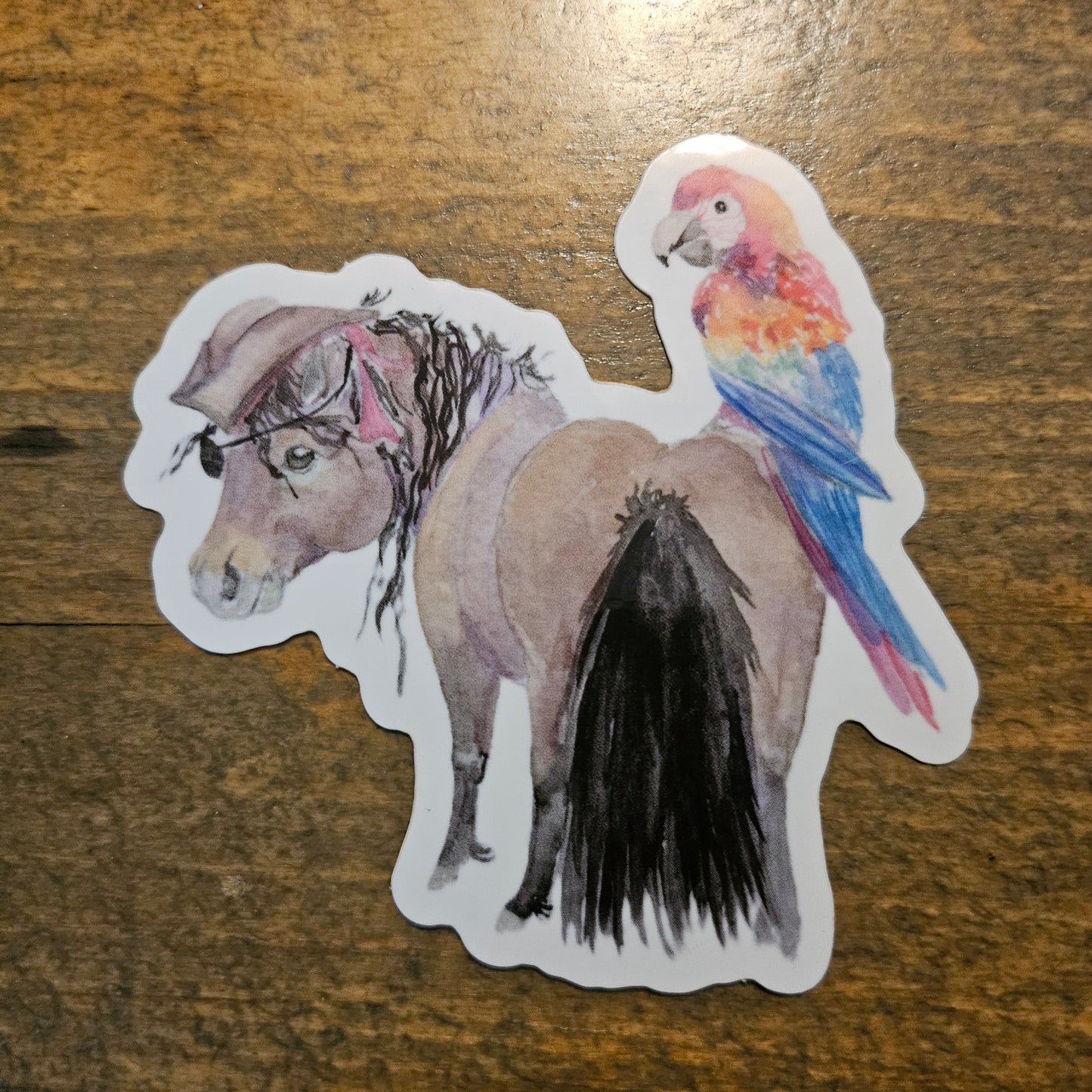 Adorable Chubby Ponies 3" Vinyl Stickers