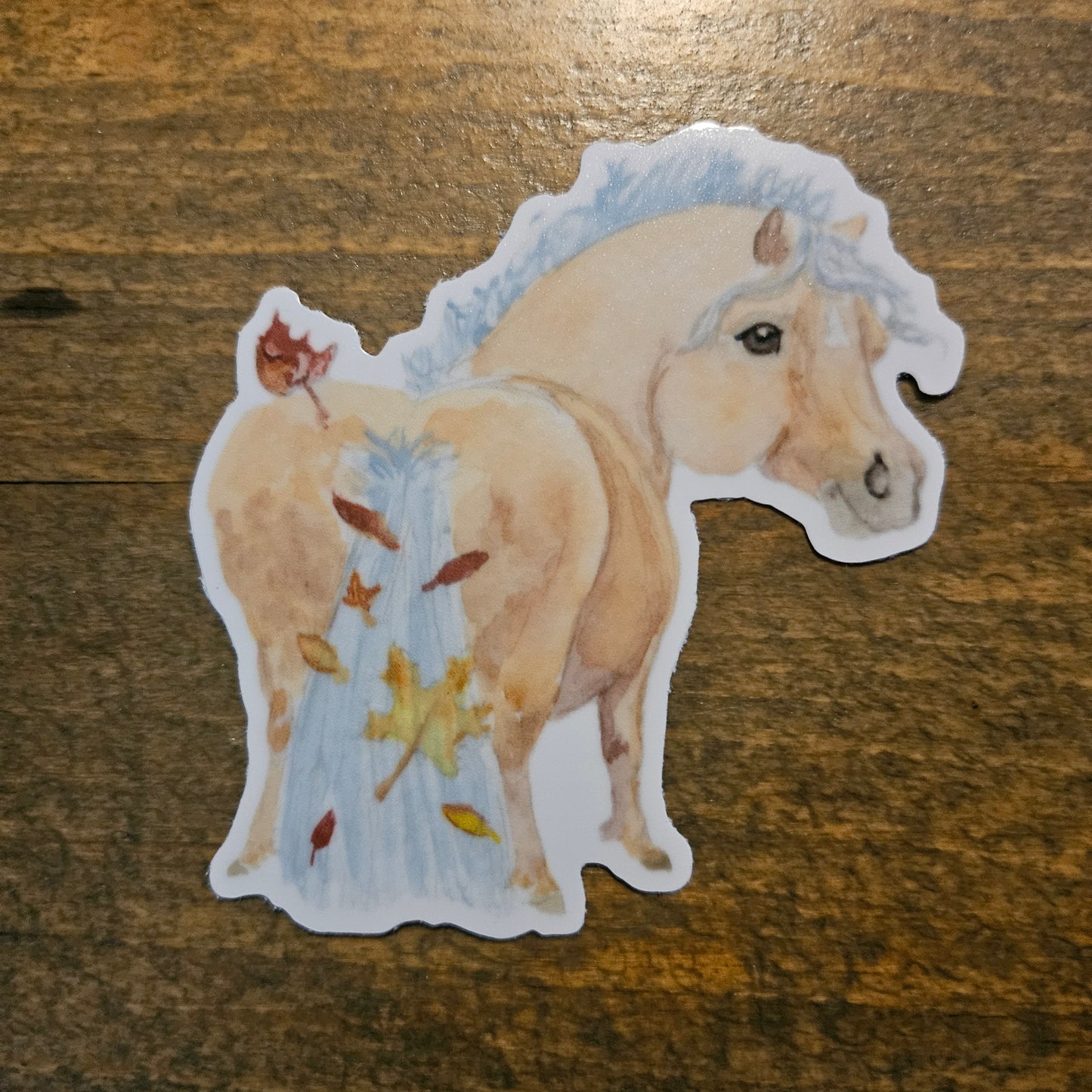 Adorable Chubby Ponies 3" Vinyl Stickers