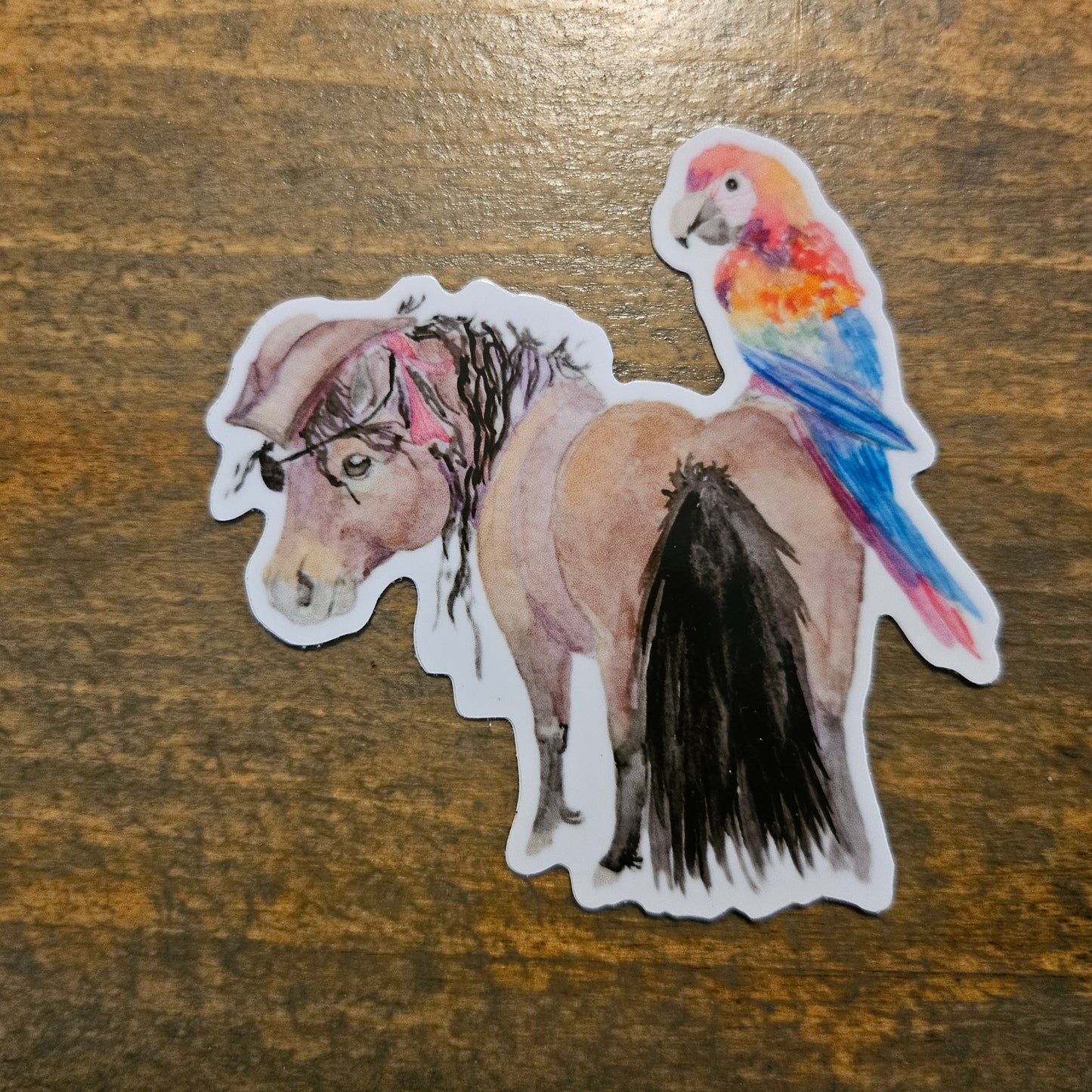 Adorable Chubby Ponies 3" Vinyl Stickers