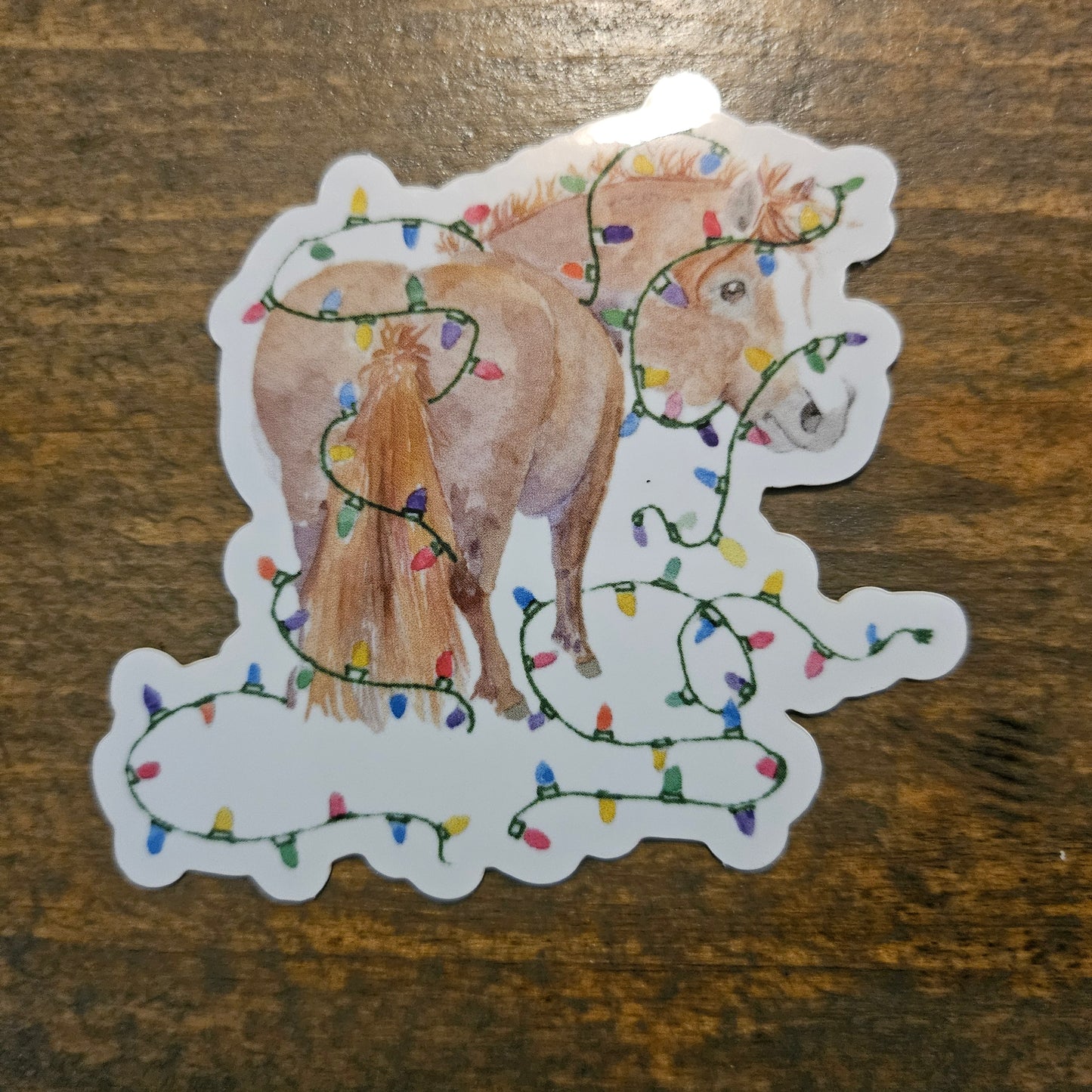 Adorable Chubby Ponies 3" Vinyl Stickers