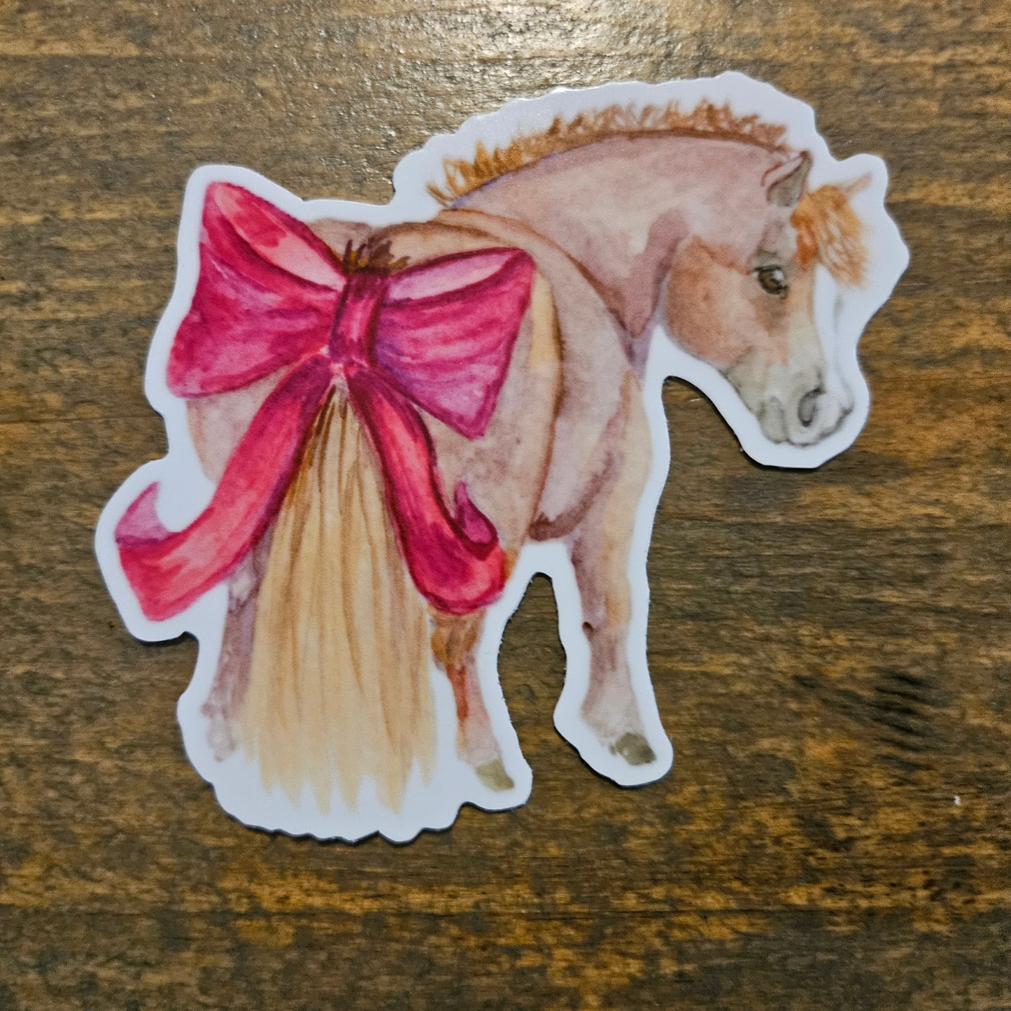 Adorable Chubby Ponies 3" Vinyl Stickers