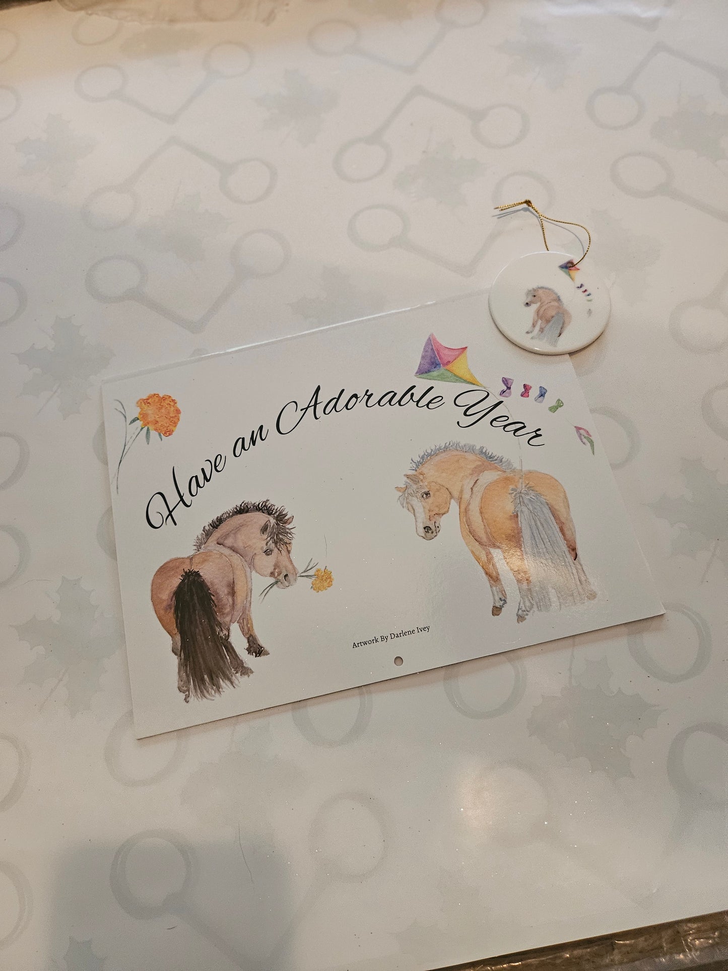 Adorable Ponies 2025 Calendar