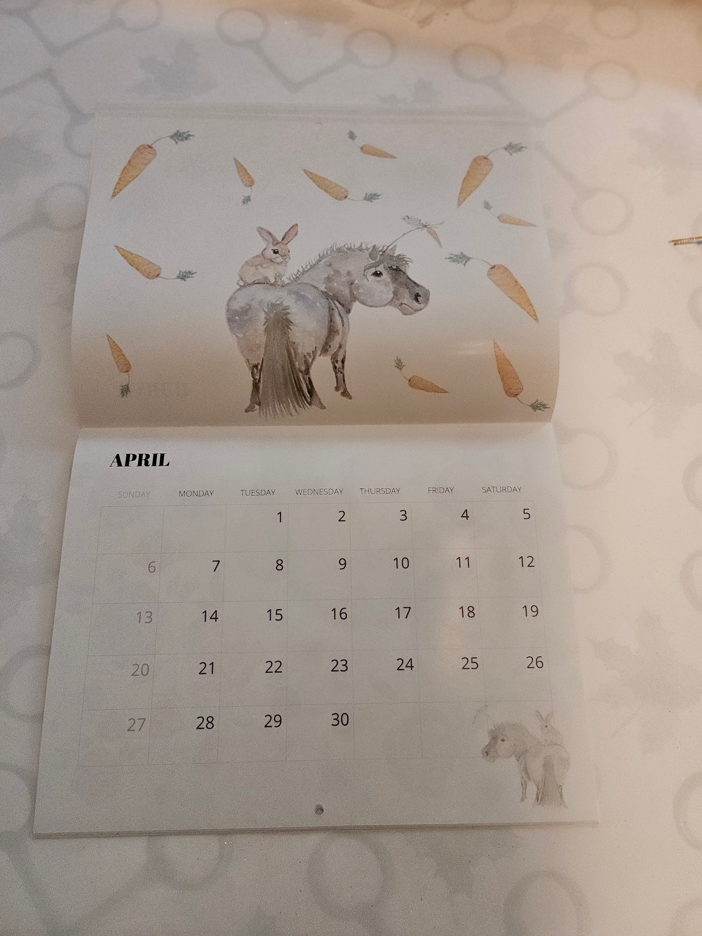 Adorable Ponies 2025 Calendar