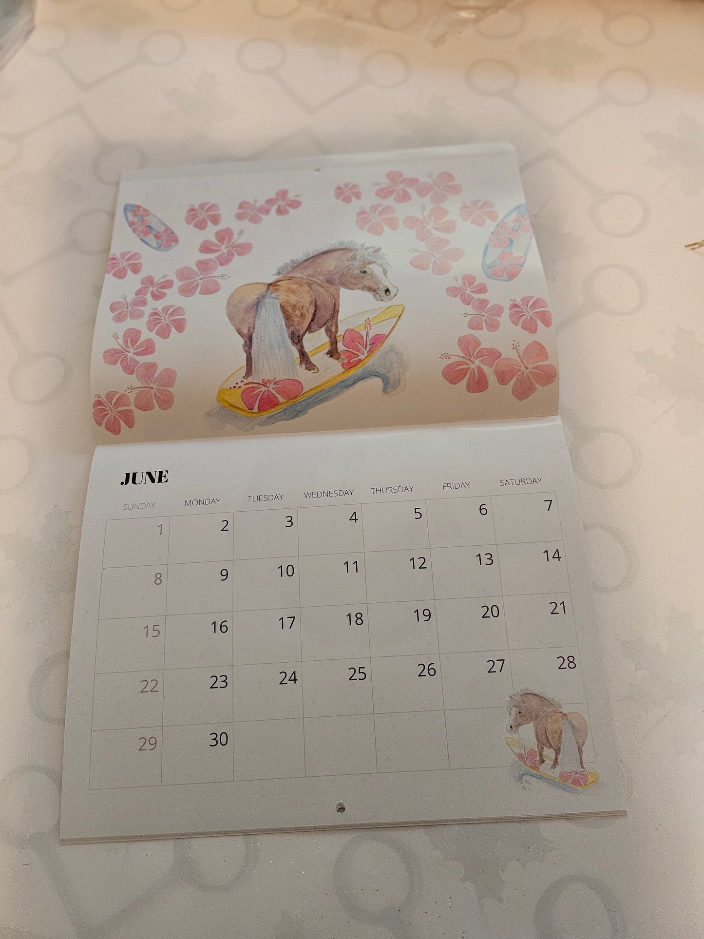 Adorable Ponies 2025 Calendar