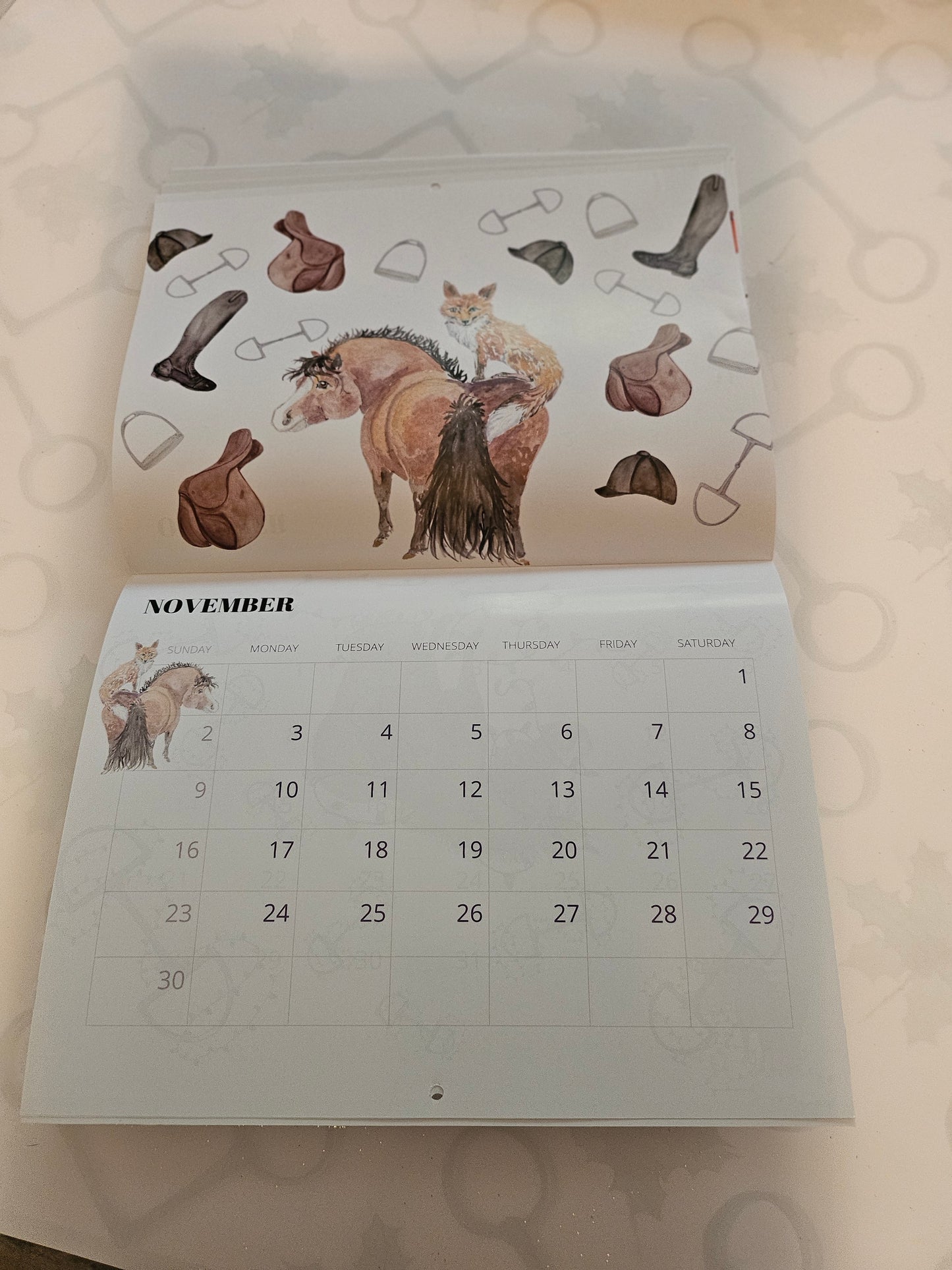 Adorable Ponies 2025 Calendar