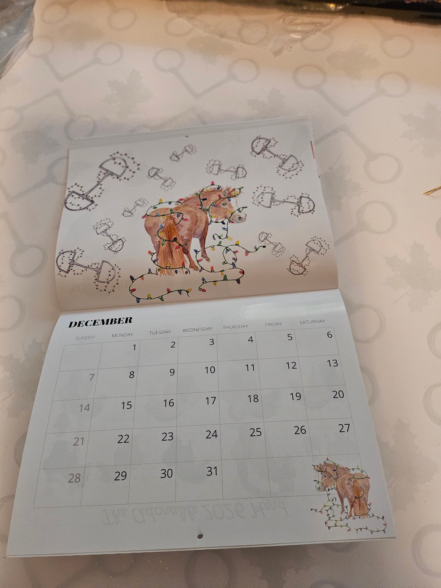 Adorable Ponies 2025 Calendar