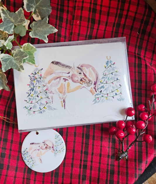 Holiday lights gift set