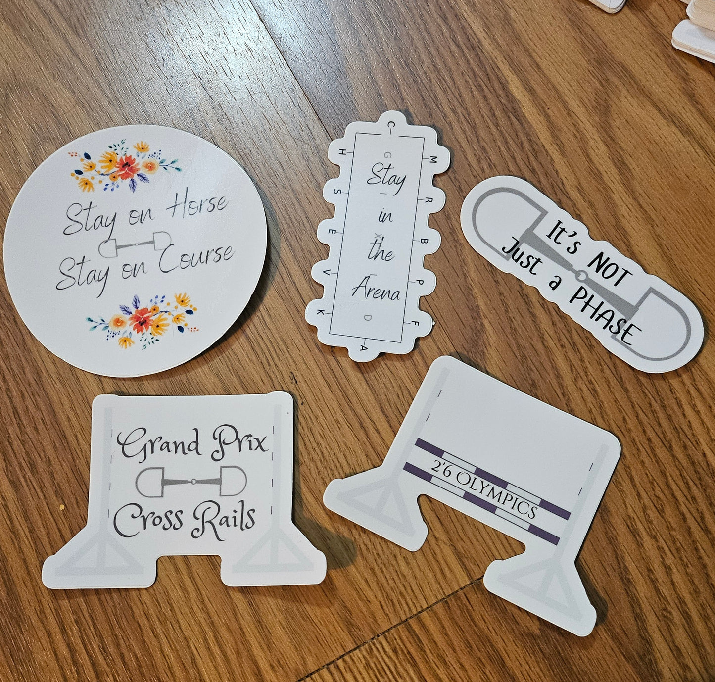 Fun Equestrian Stickers