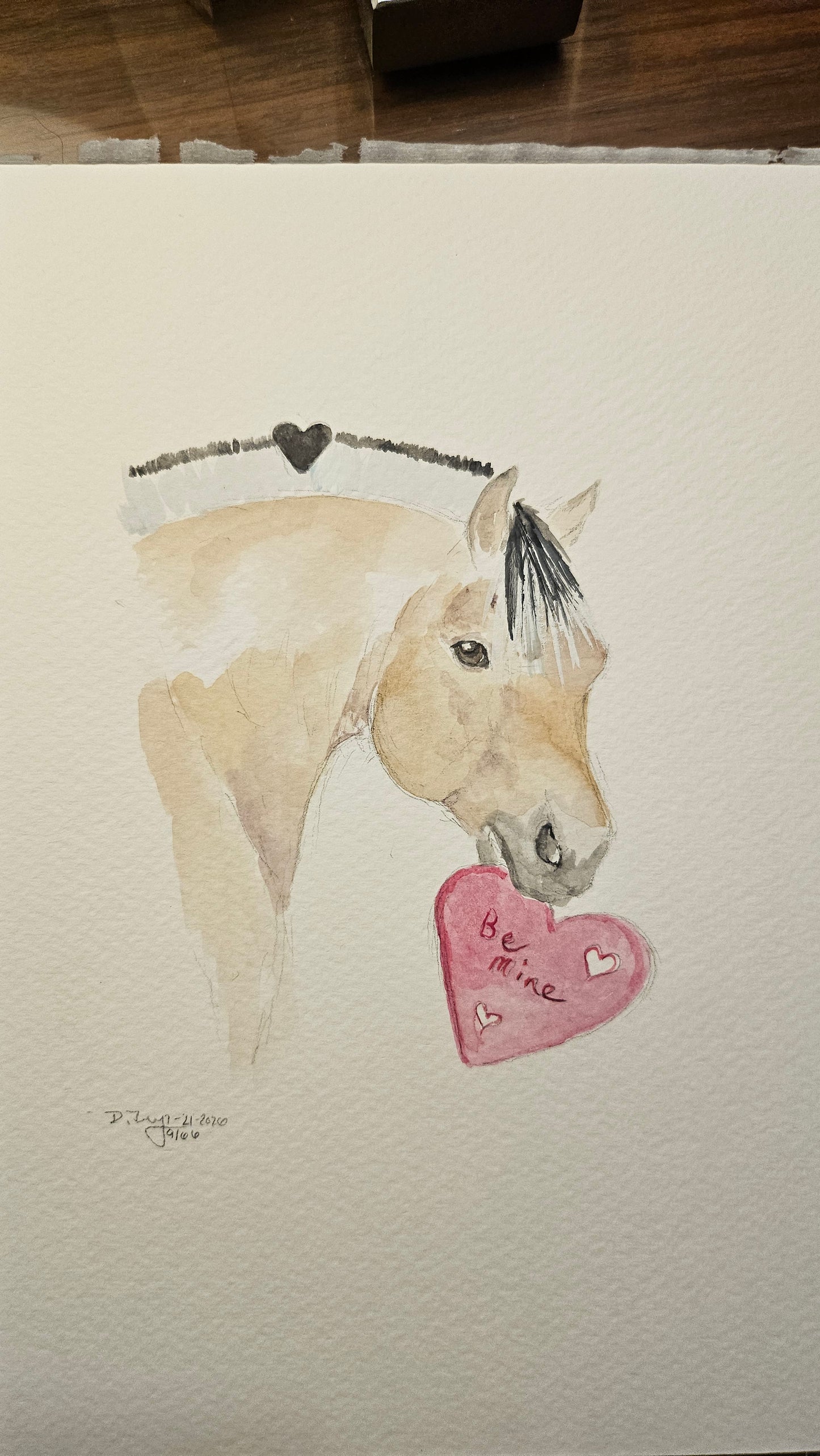 Im Crazy Fjord you- Giclee watercolor print