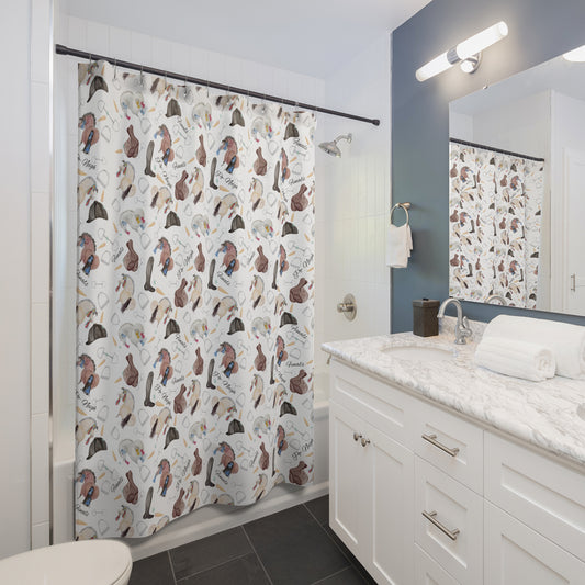 Shower Curtains - Adorable po-neigh finals