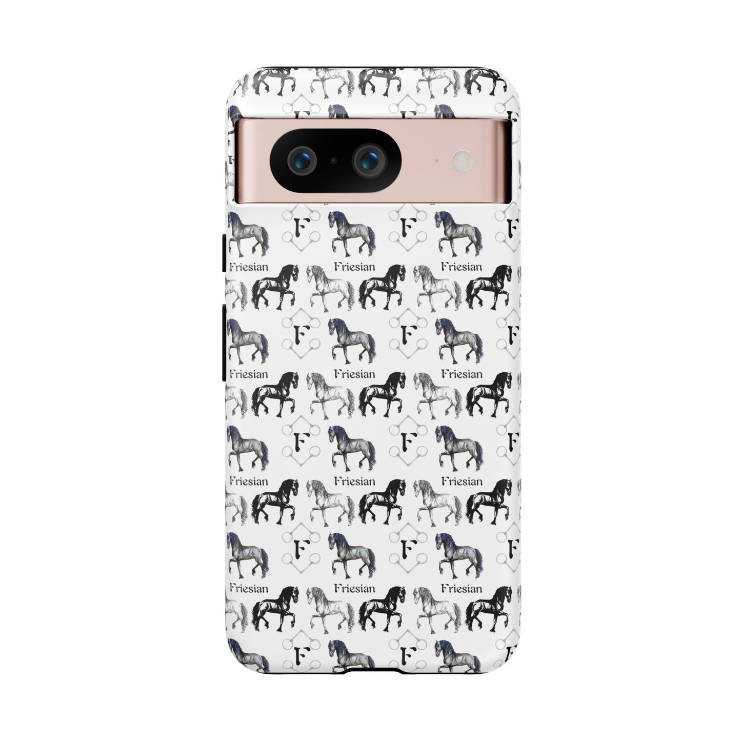 F is for Friesian Tough Phone Case