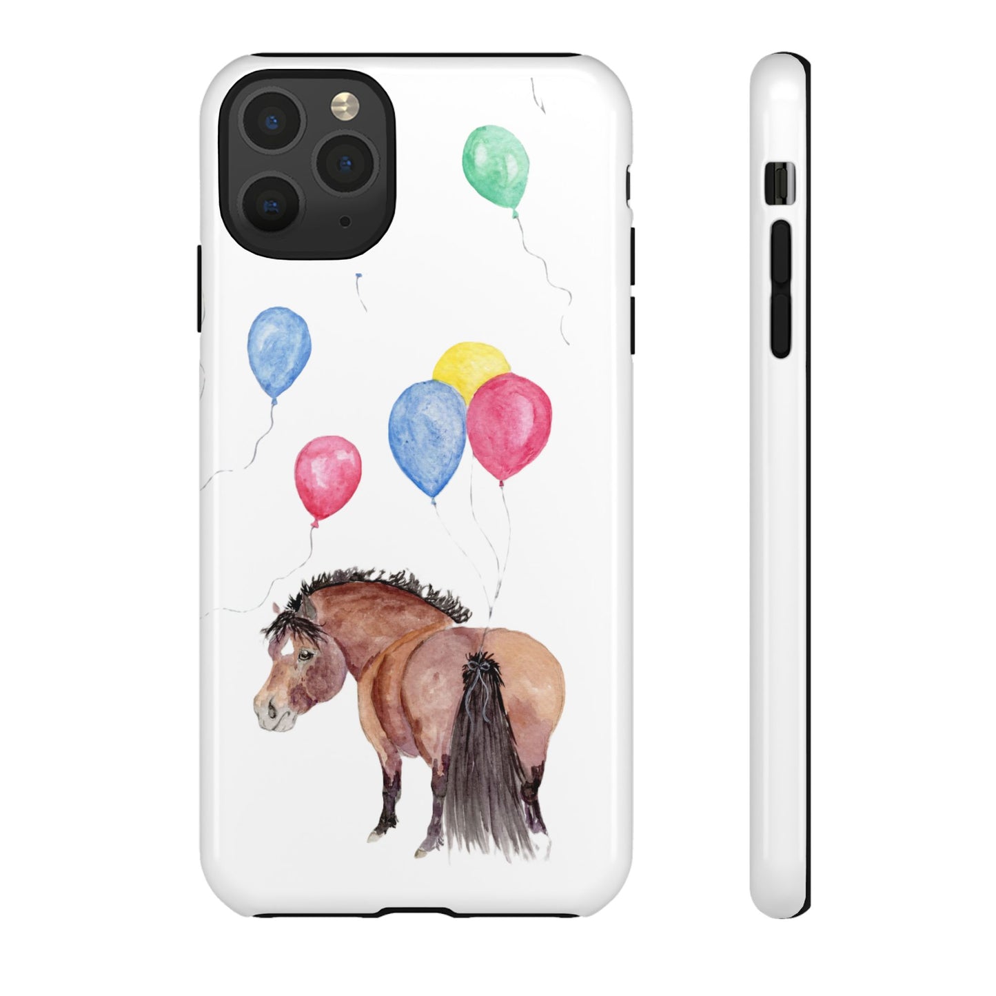 Adorable Mini Winnie Balloons Tough Phone Cases