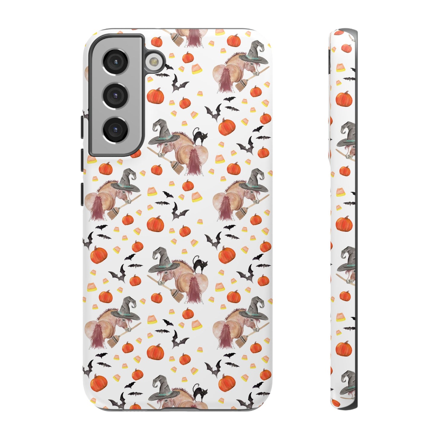 Adorable Little Witchy Ponies Print Tough Phone Case