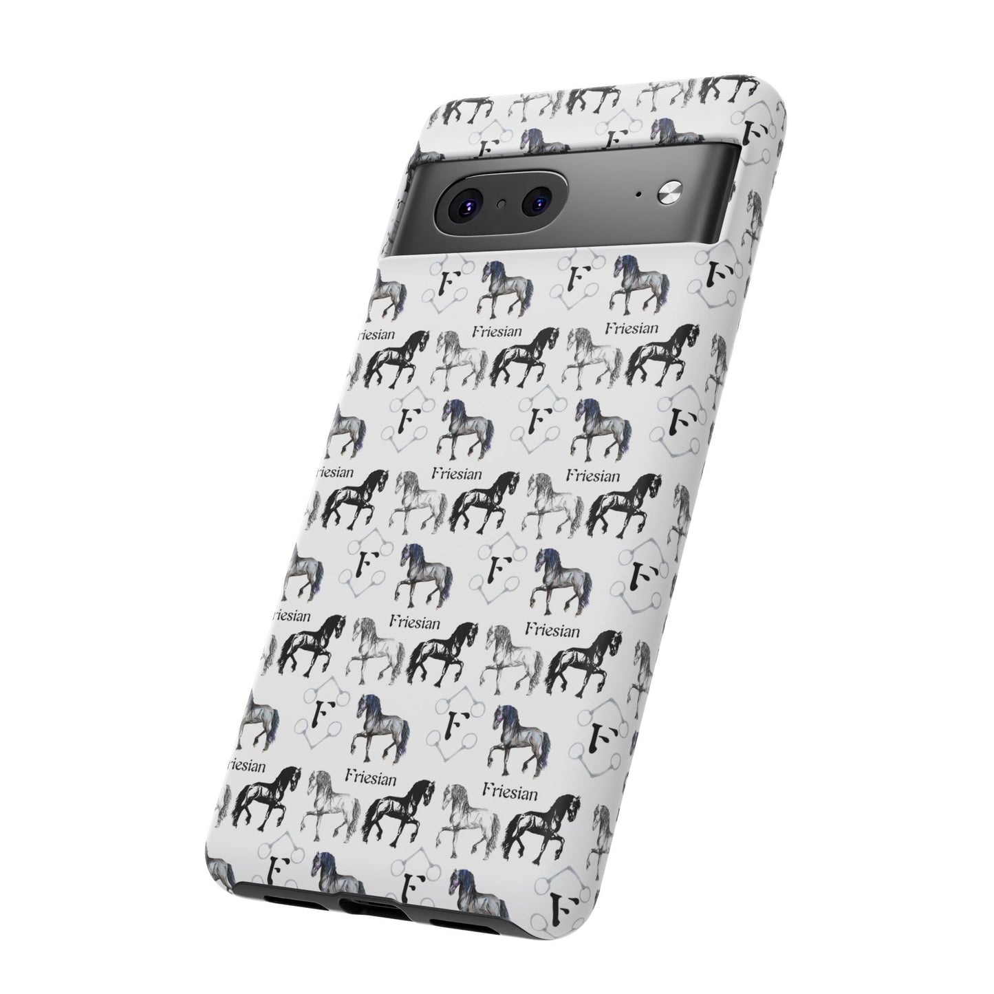 F is for Friesian Tough Phone Case