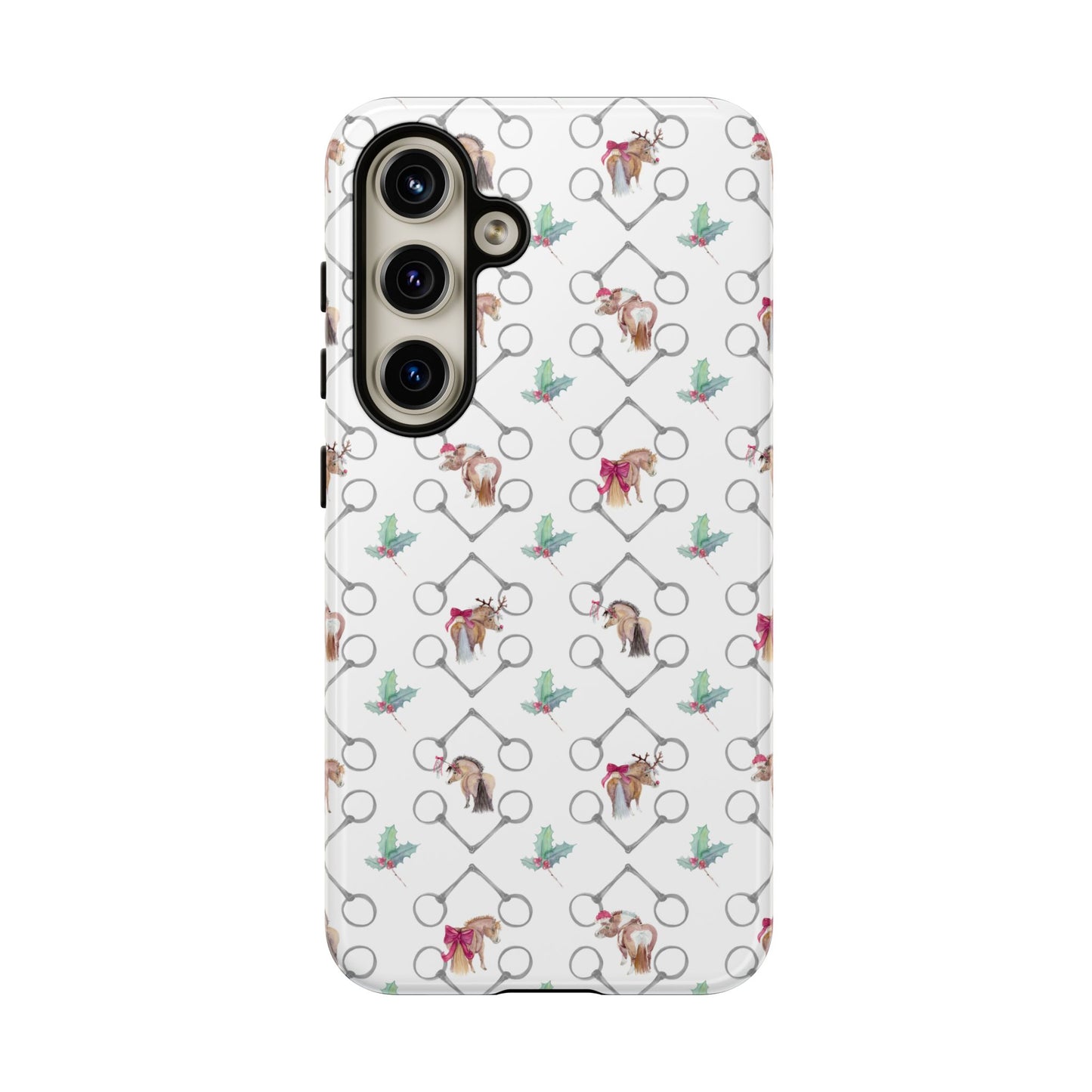 Adorable Ponies and holly Tough Phone Cases