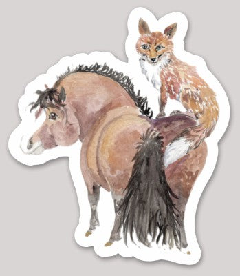 Adorable Chubby Ponies 3" Vinyl Stickers