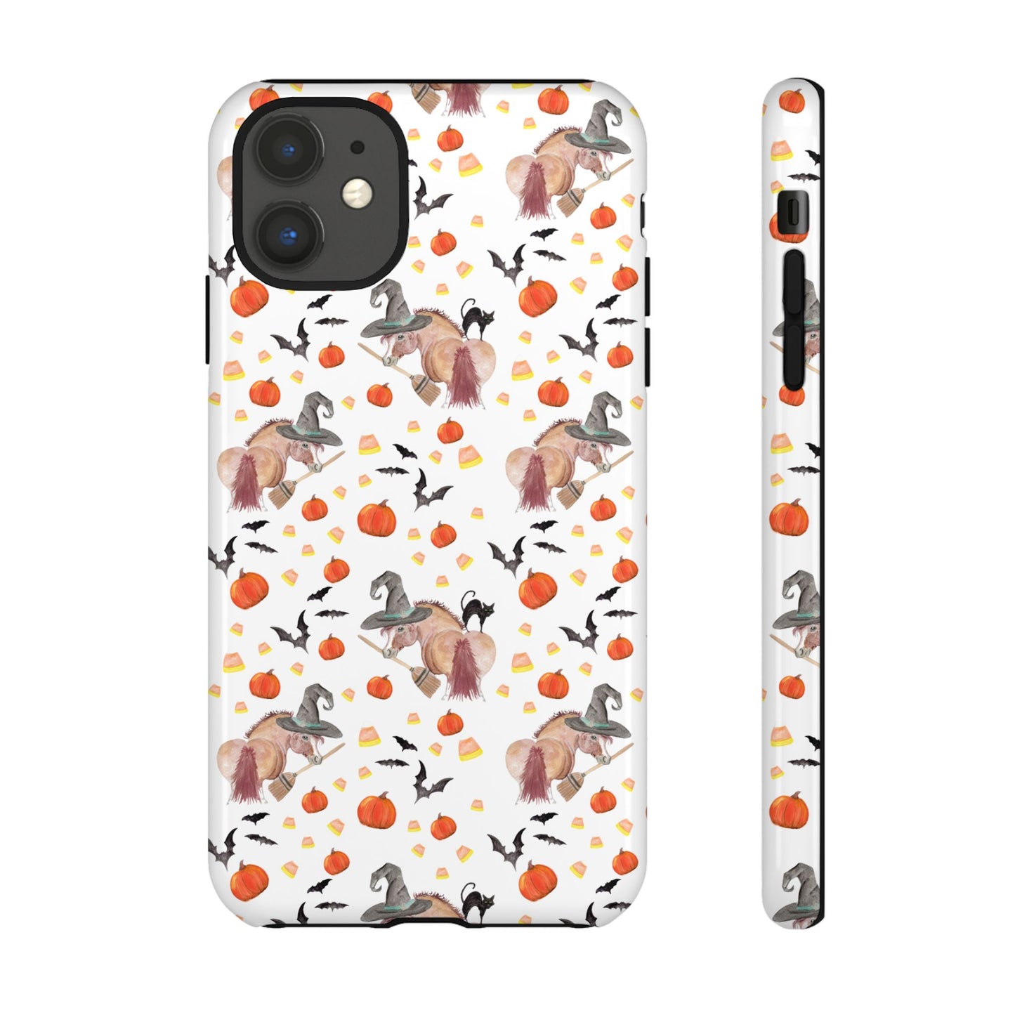 Adorable Little Witchy Ponies Print Tough Phone Case