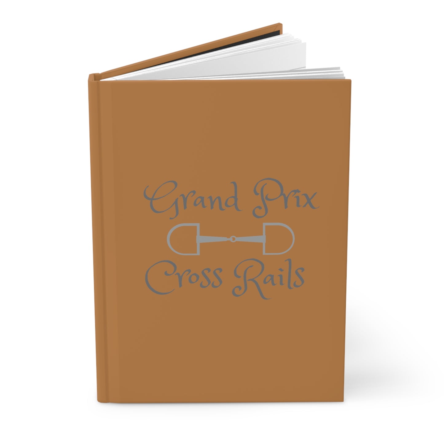 Grand Prix cross Rails Hardcover Journal Matte - SonaEquestrian