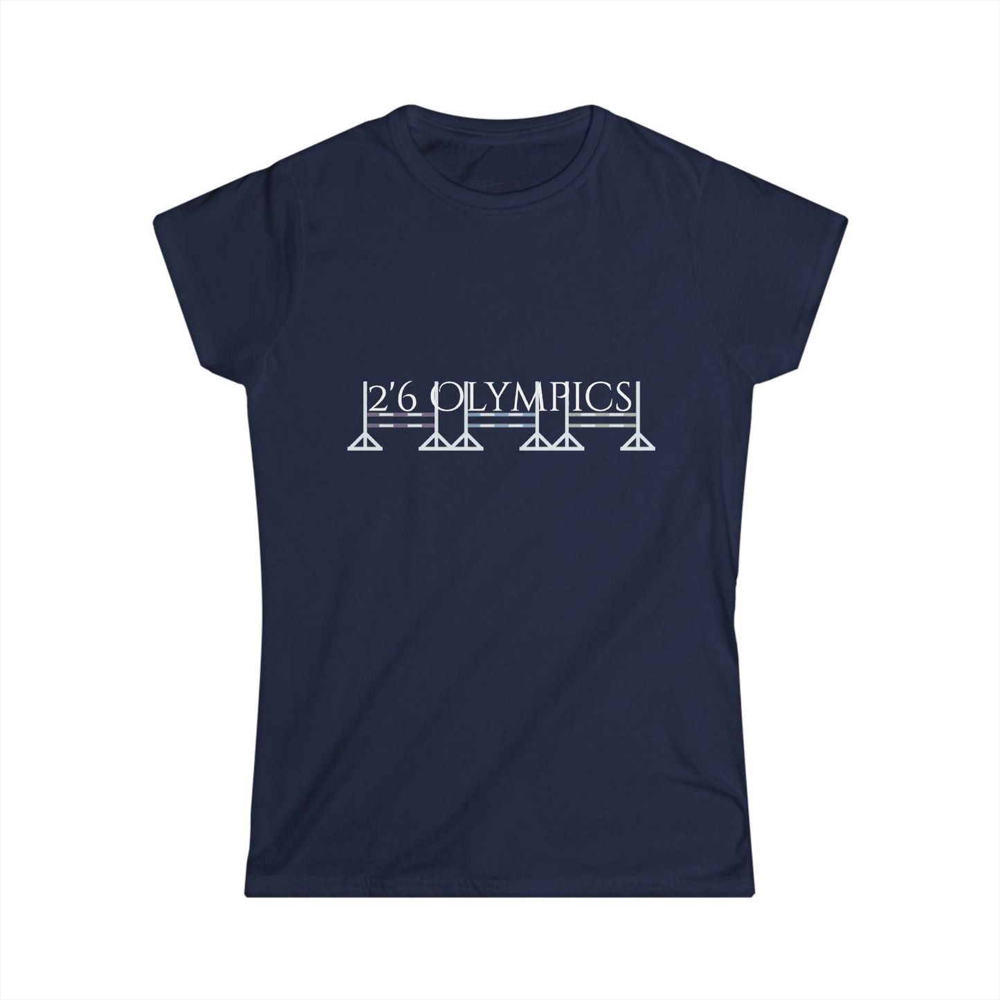Women's Softstyle Tee- 2'6 olympics