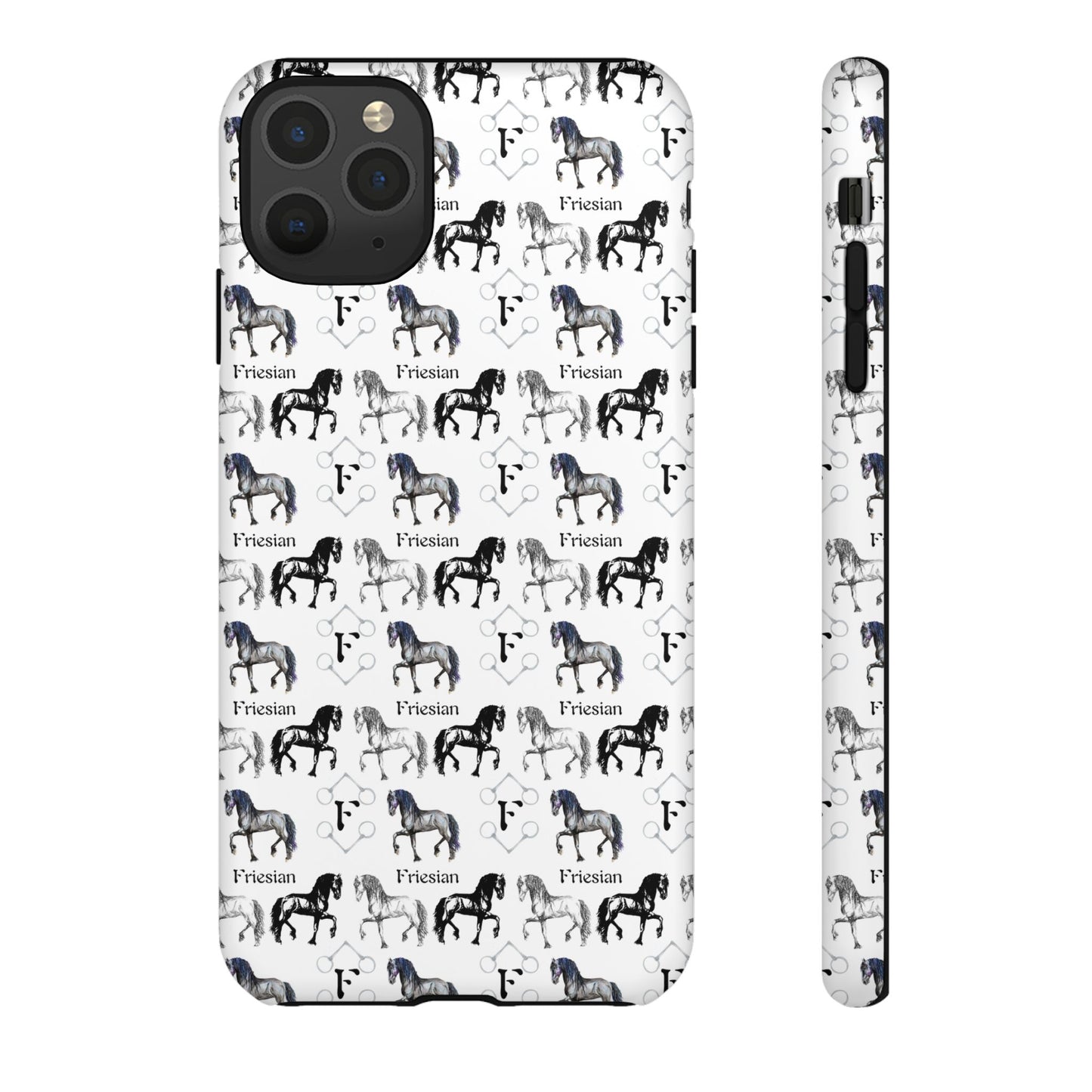 F is for Friesian Tough Phone Case