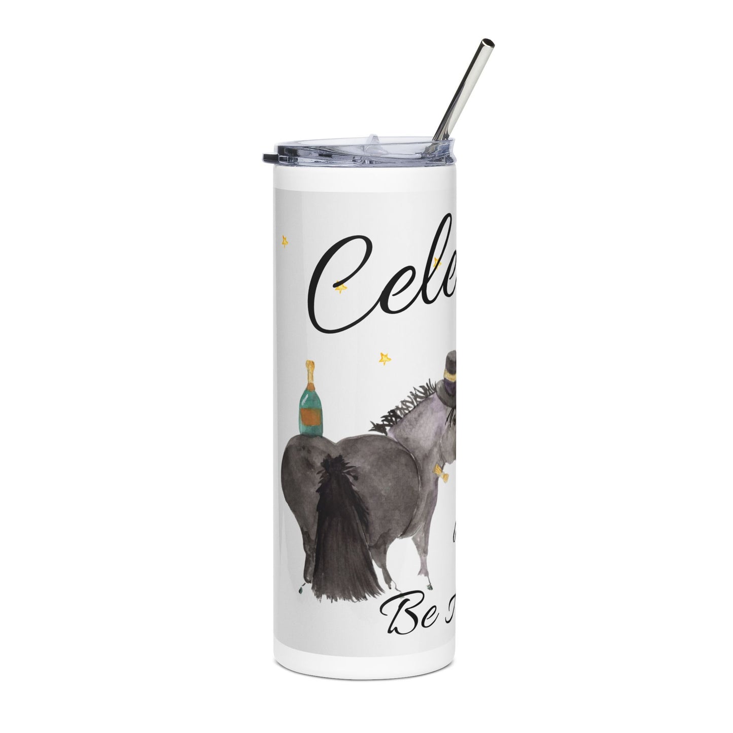 Copy of You Light Up My Christmas — Donkey Stainless Steel Tumbler (20 oz)