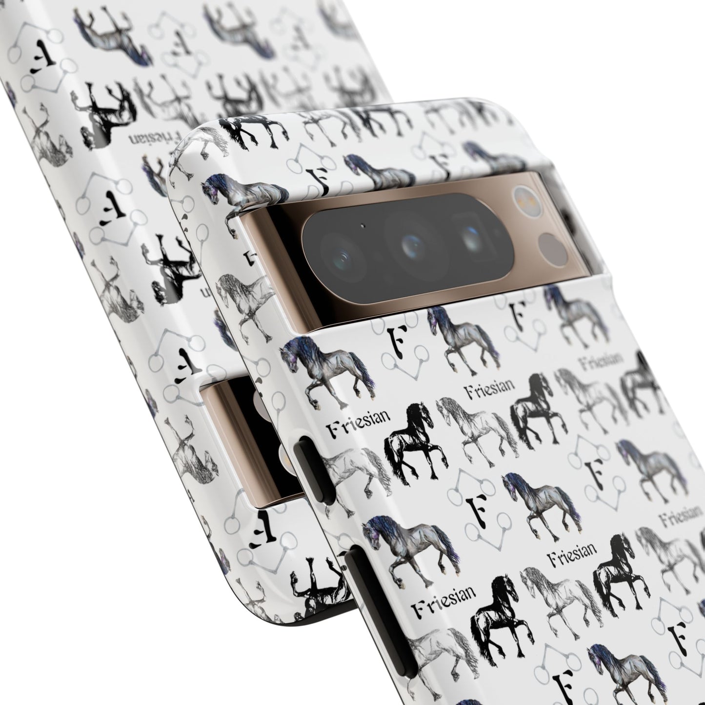 F is for Friesian Tough Phone Case