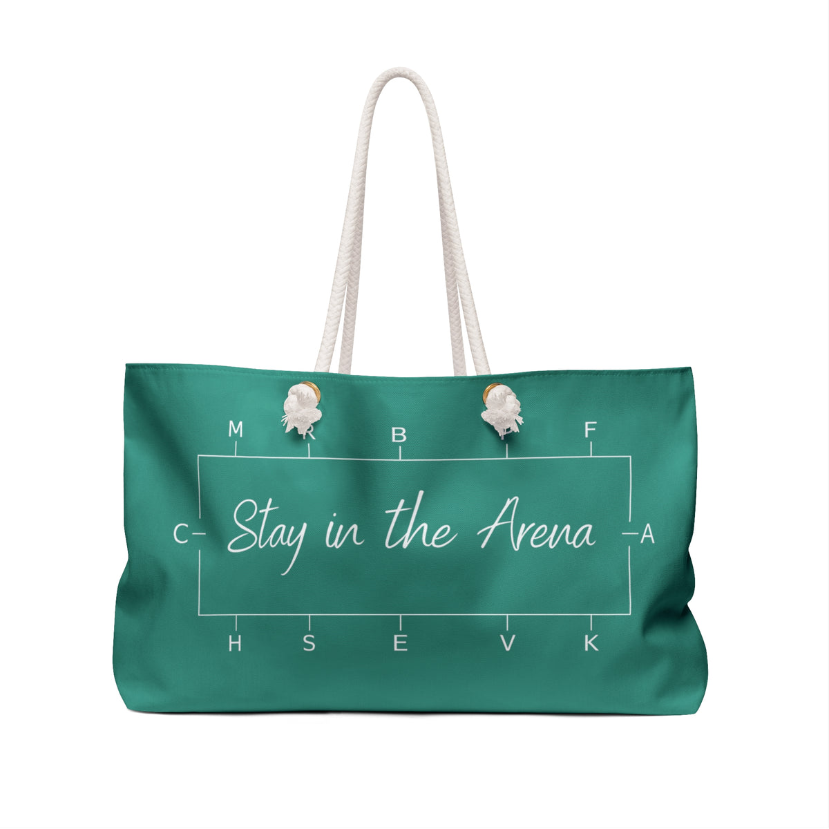 Stay in the Arena Weekender Bag- Sage