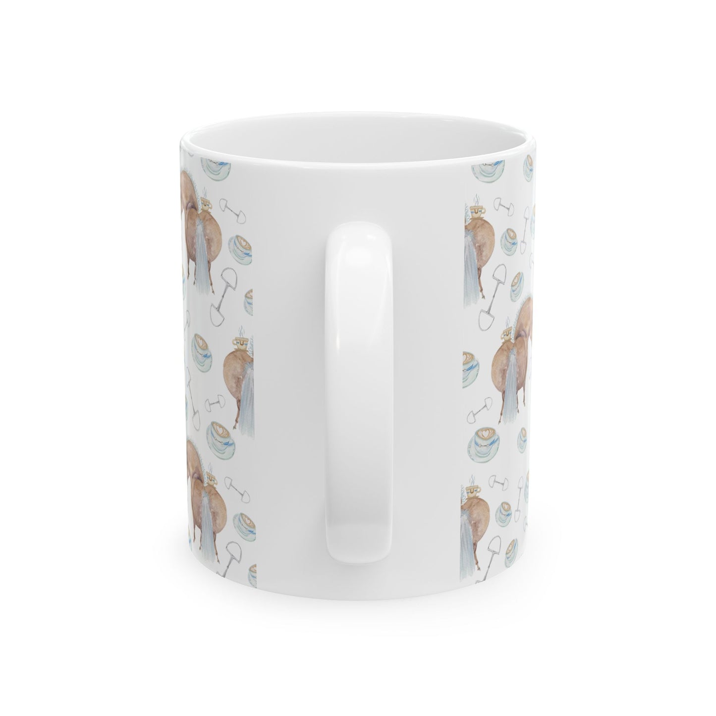 Adorable Pony Cup of love - Ceramic Mug, (11oz, 15oz)