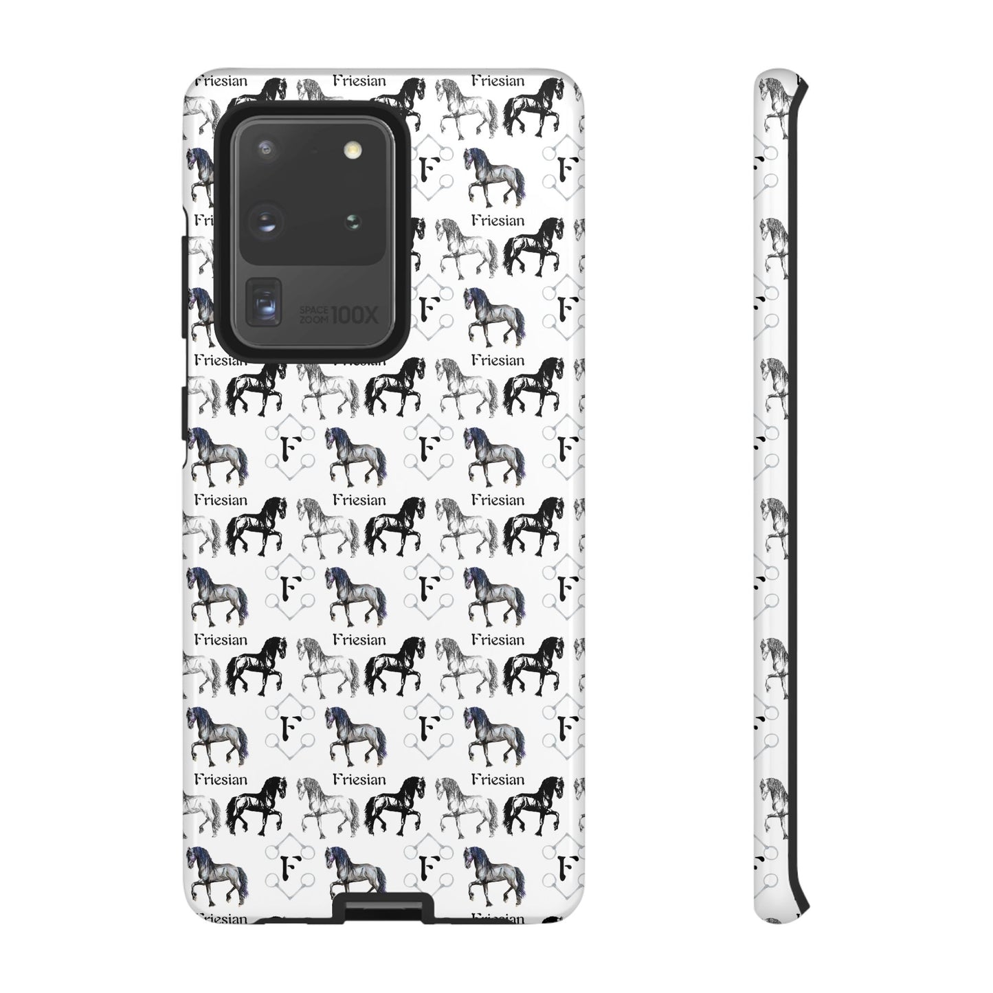 F is for Friesian Tough Phone Case