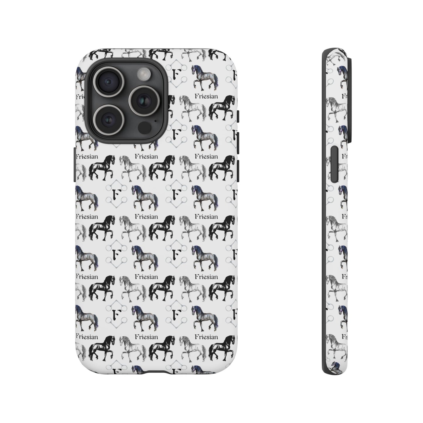 F is for Friesian Tough Phone Case