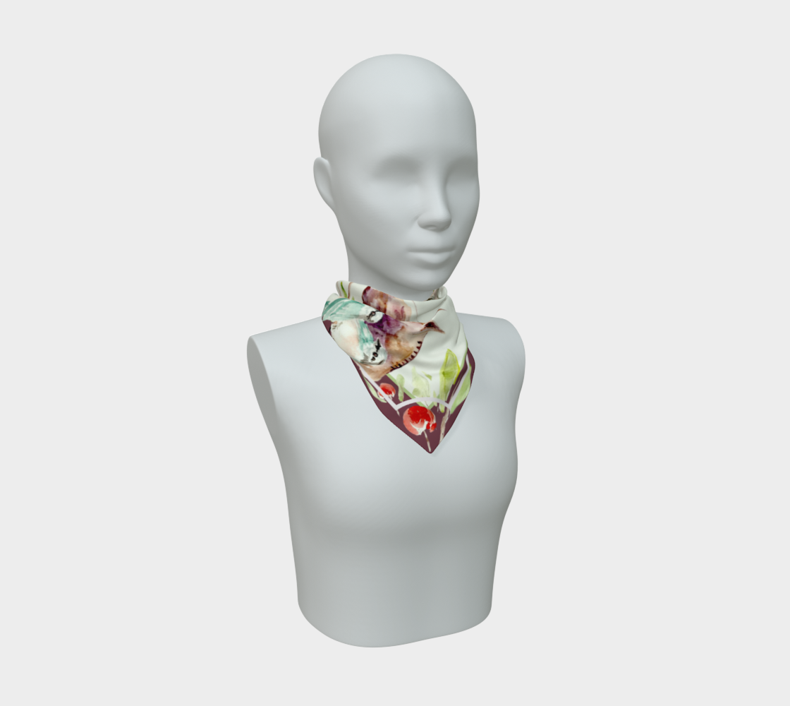 Cherry Scarf