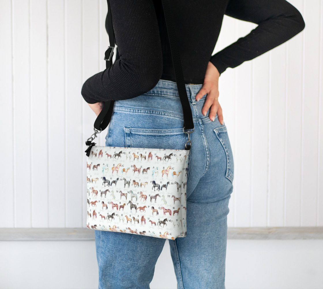 Abc Horse Breeds Crossbody
