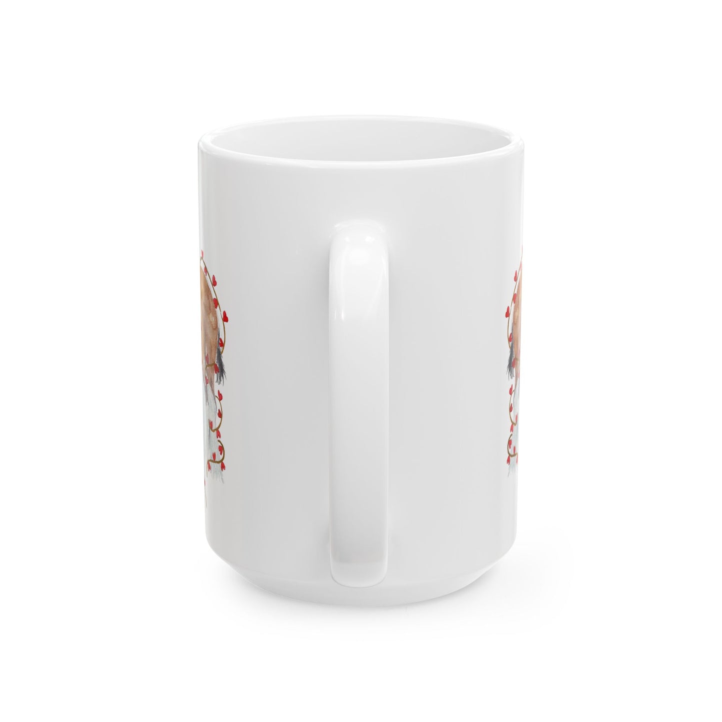 I Mustache you to be my Valentine- Clydesdale Mug