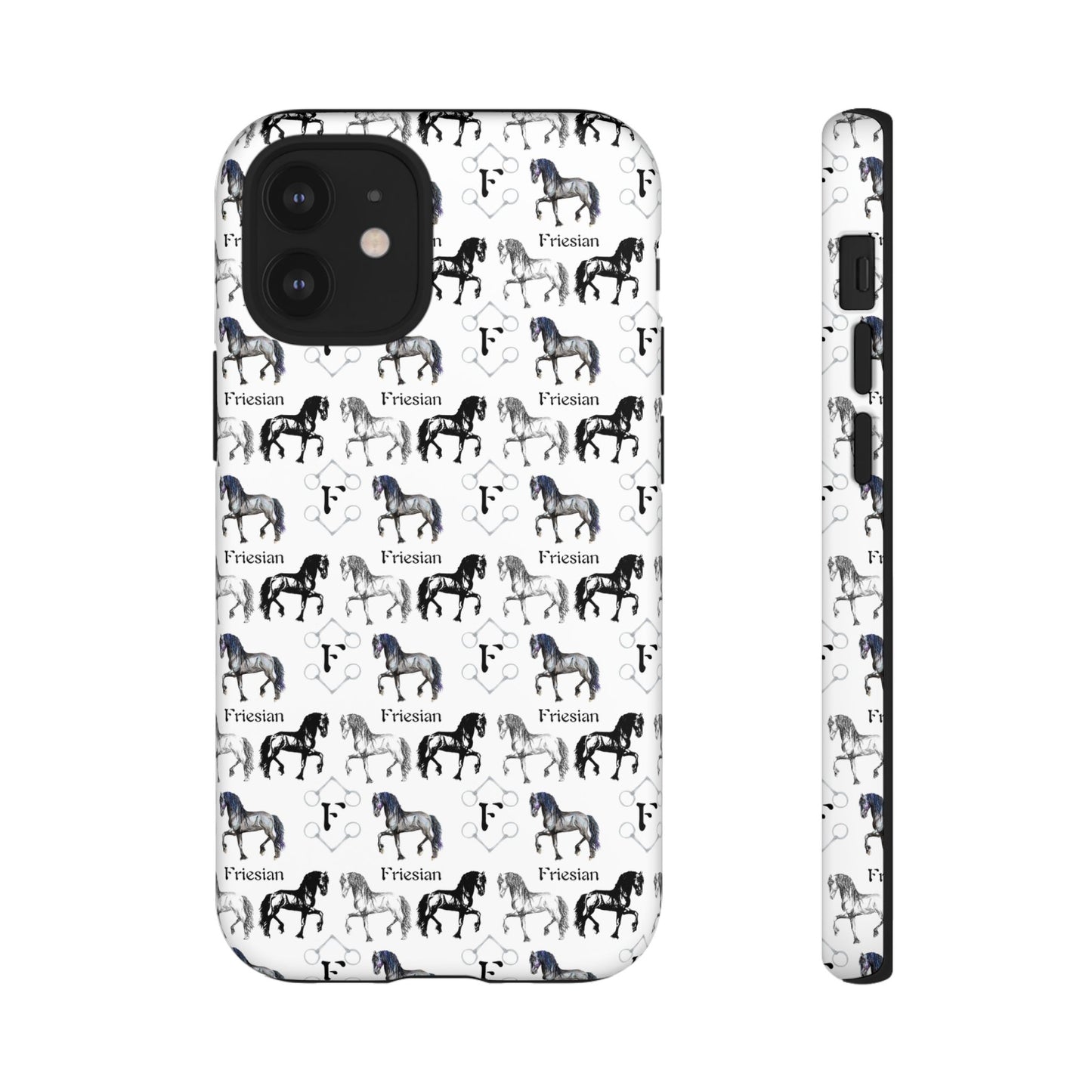 F is for Friesian Tough Phone Case