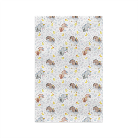 Adorable Ponies Double Bubble Microfiber Tea Towel