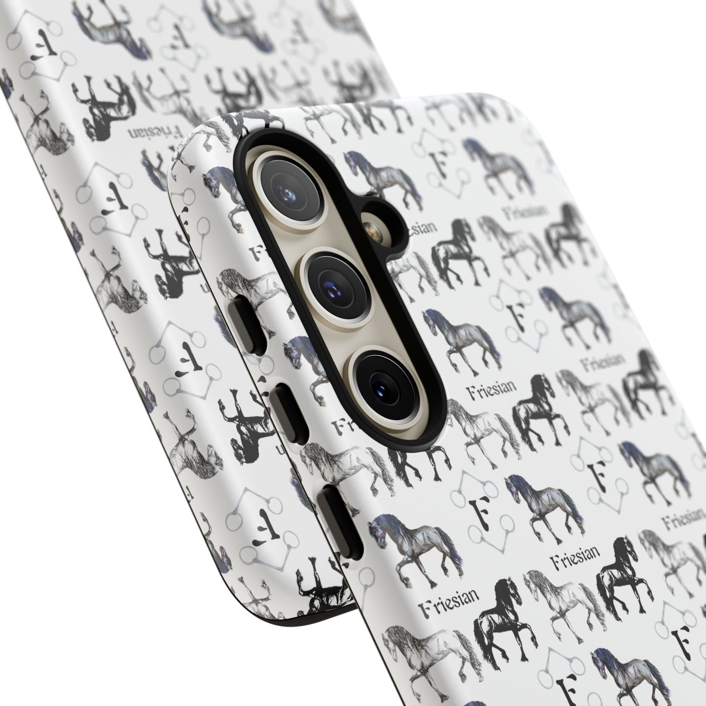 F is for Friesian Tough Phone Case