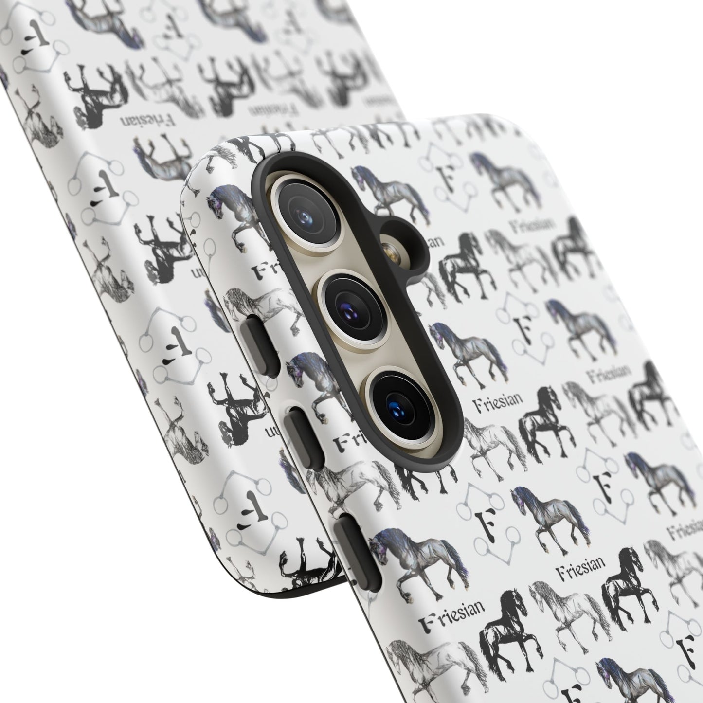 F is for Friesian Tough Phone Case