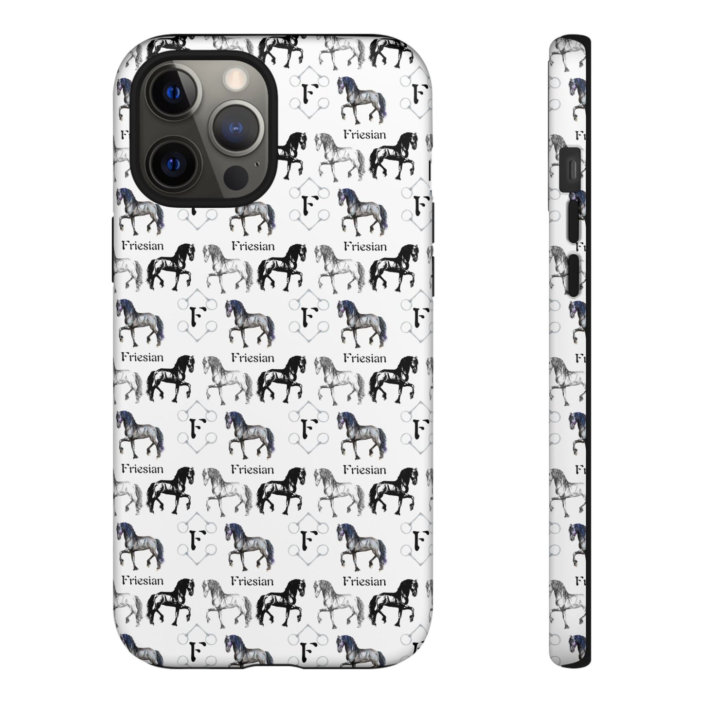 F is for Friesian Tough Phone Case