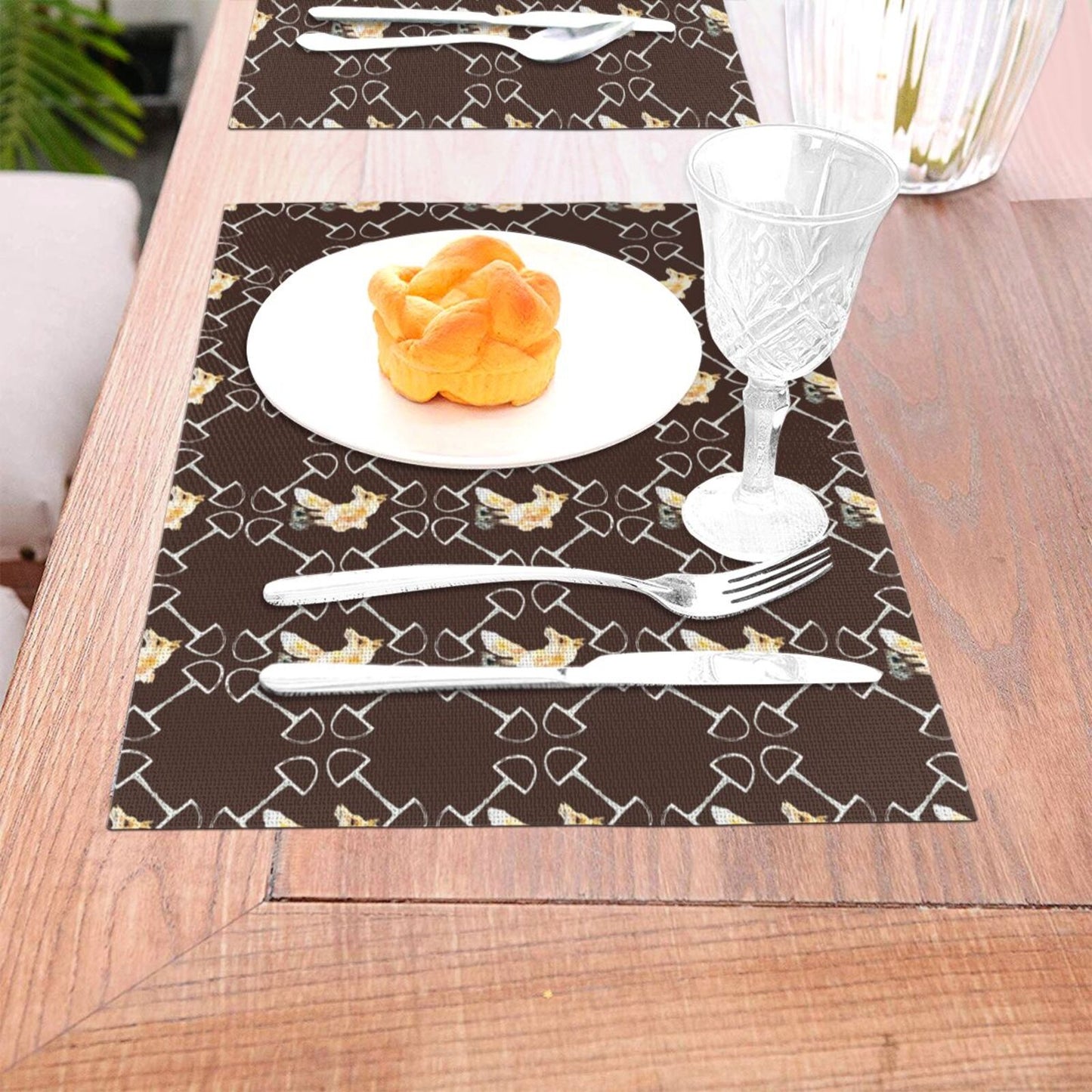 Spring Foxes Placemats Set of 4