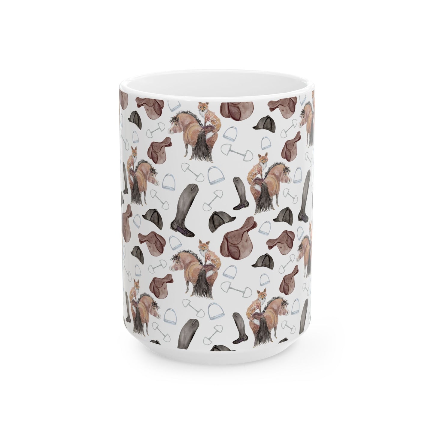 Adorable fox pony Watercolor-  Mug