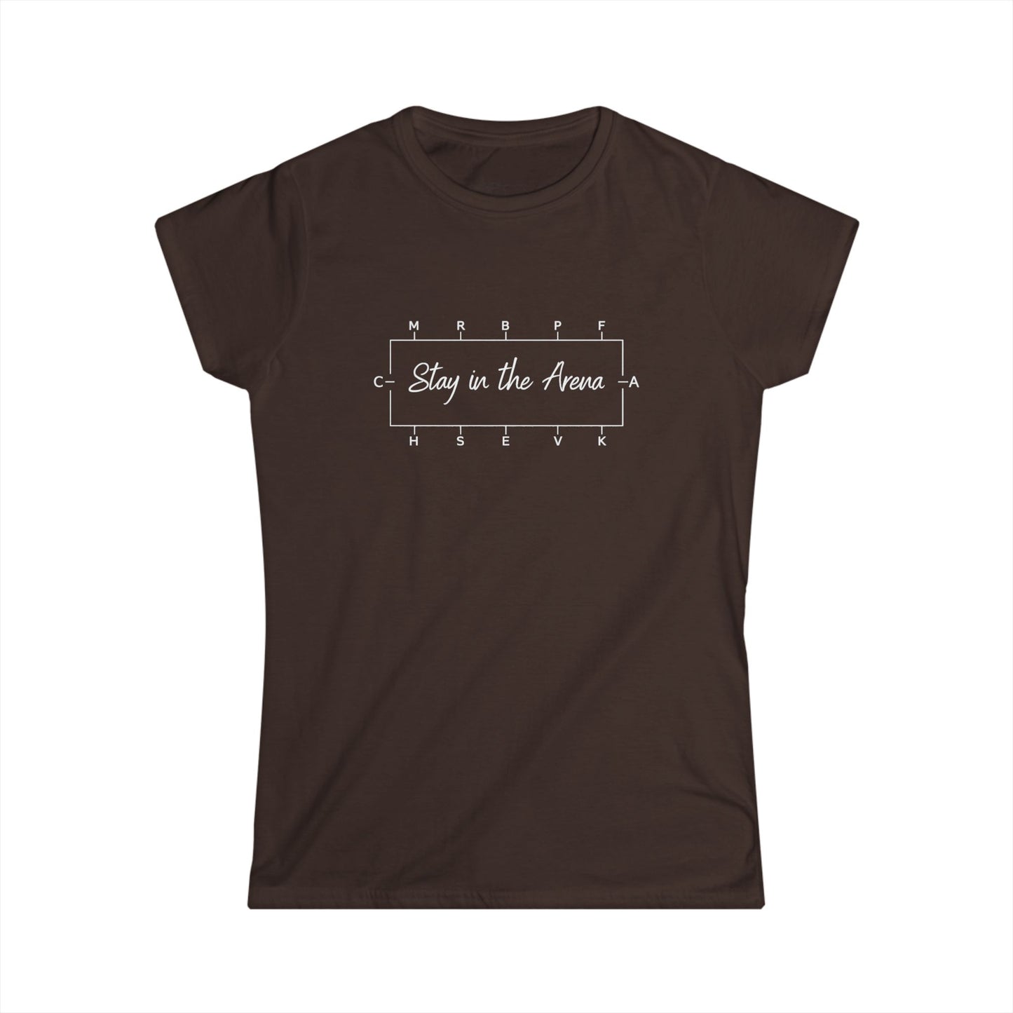 Copy of Women's Softstyle Tee- Stay in the arena
