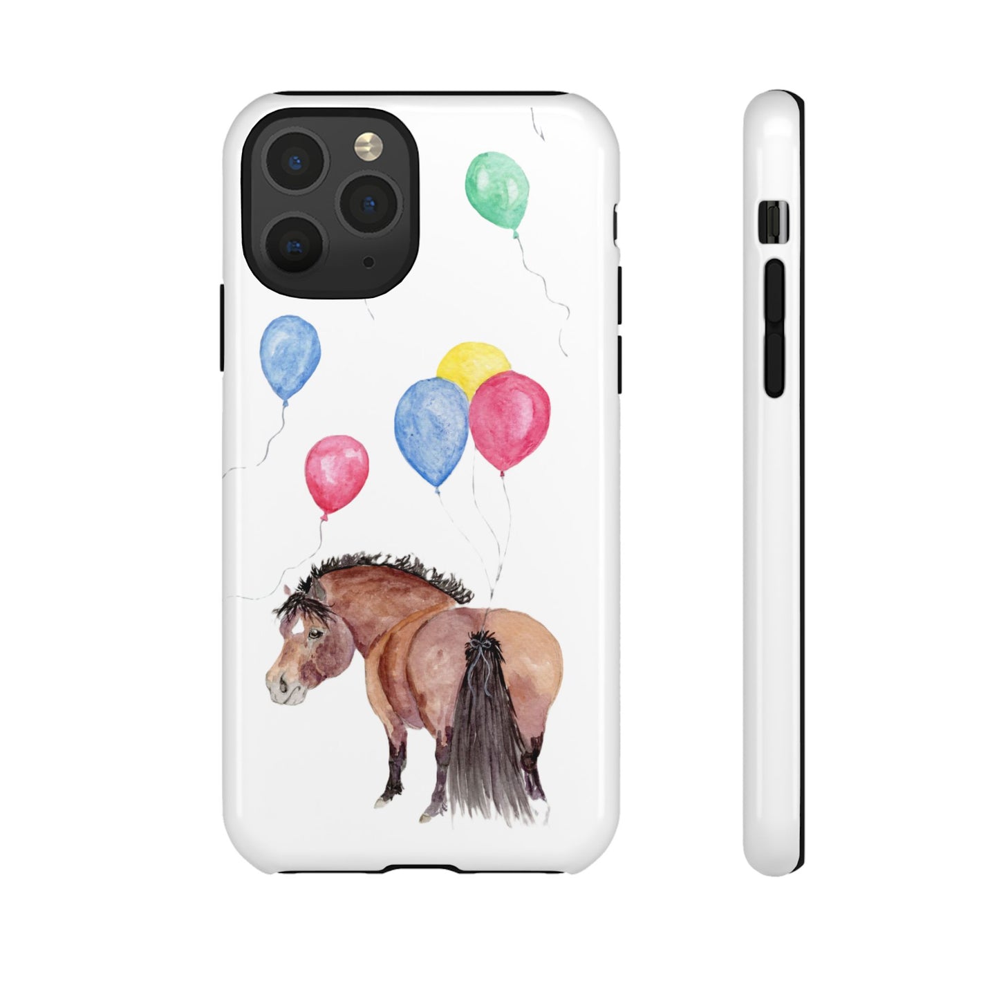 Adorable Mini Winnie Balloons Tough Phone Cases