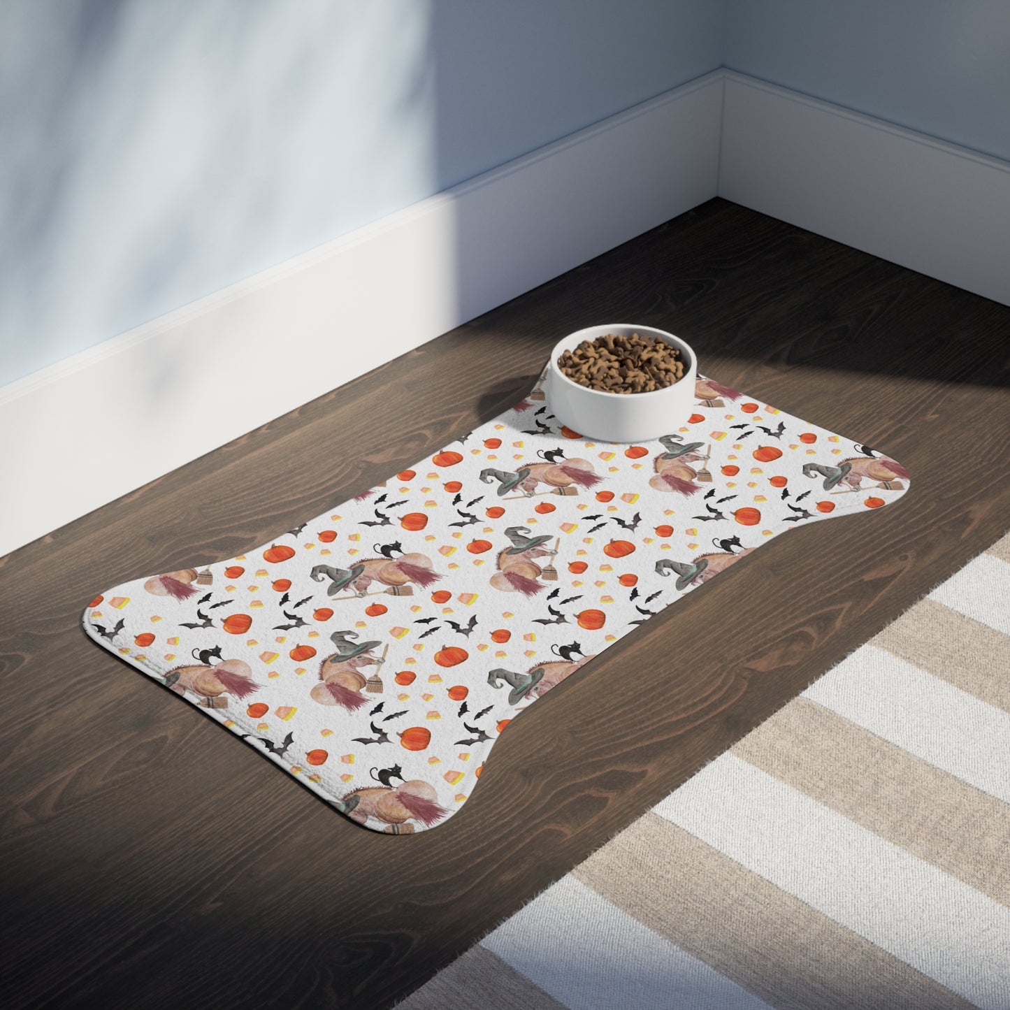 Adorable Witchy pony Pet Feeding Mats