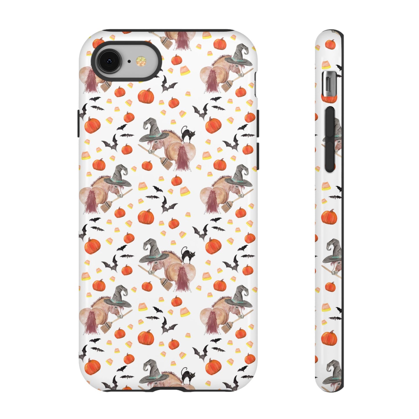 Adorable Little Witchy Ponies Print Tough Phone Case