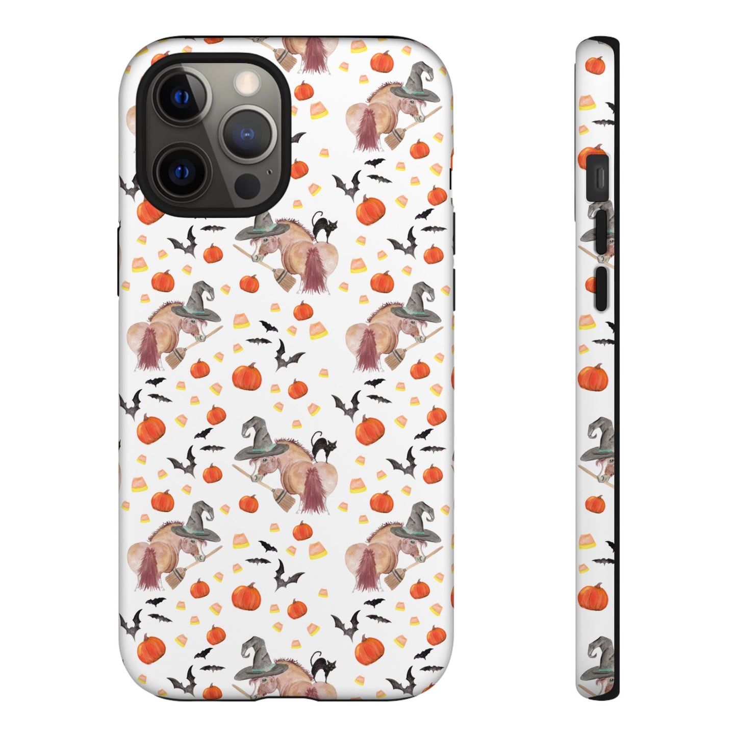 Adorable Little Witchy Ponies Print Tough Phone Case