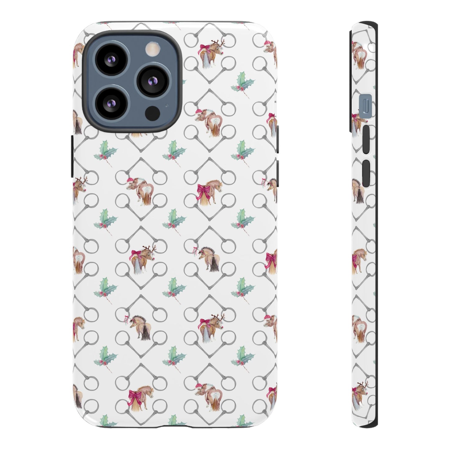 Adorable Ponies and holly Tough Phone Cases