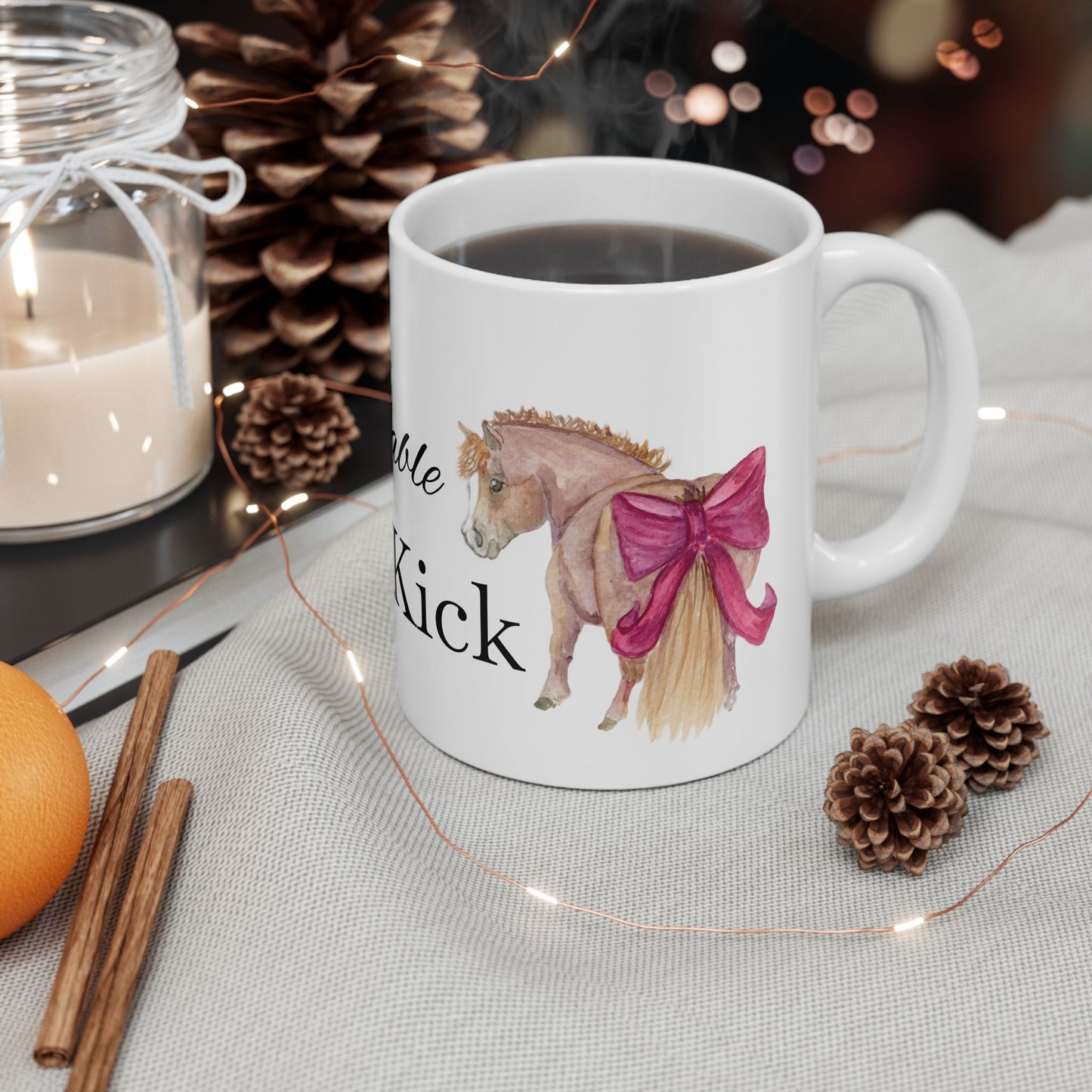 Adorable but I kick- mug